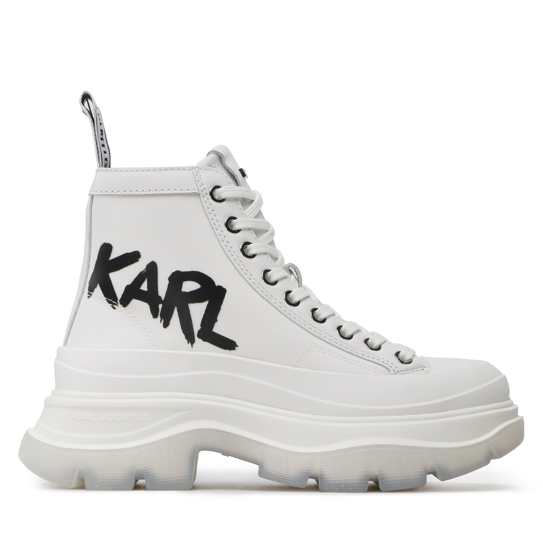 KARL LAGERFELD Сникърси KL42949 Бял - Pepit.bg