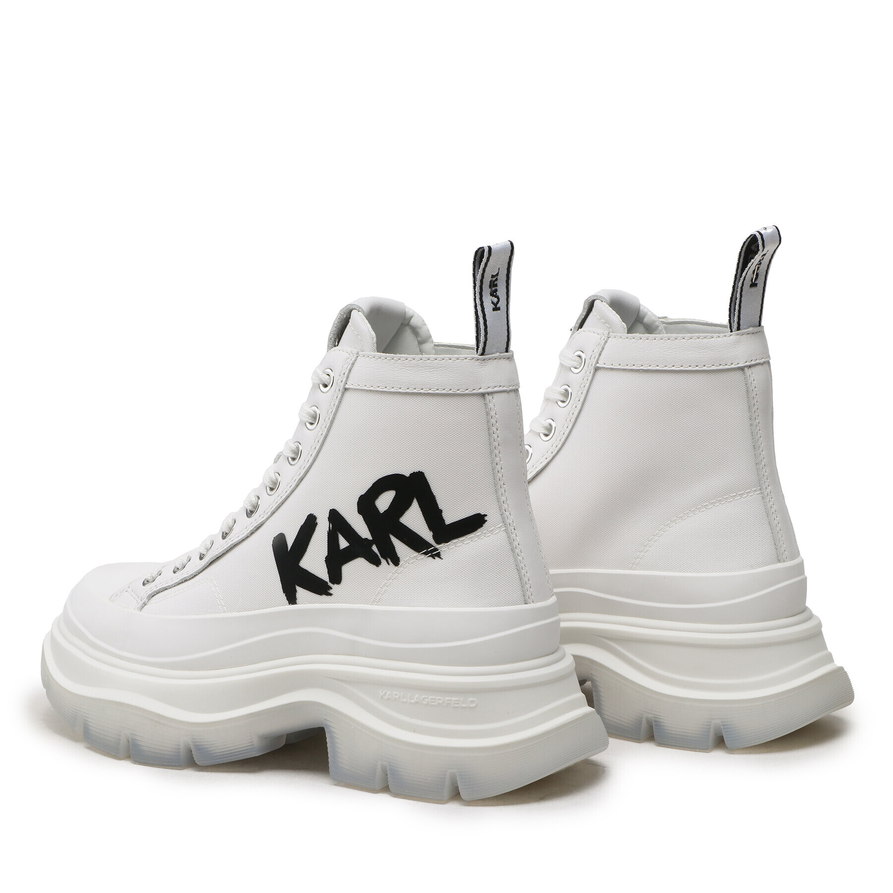 KARL LAGERFELD Сникърси KL42949 Бял - Pepit.bg