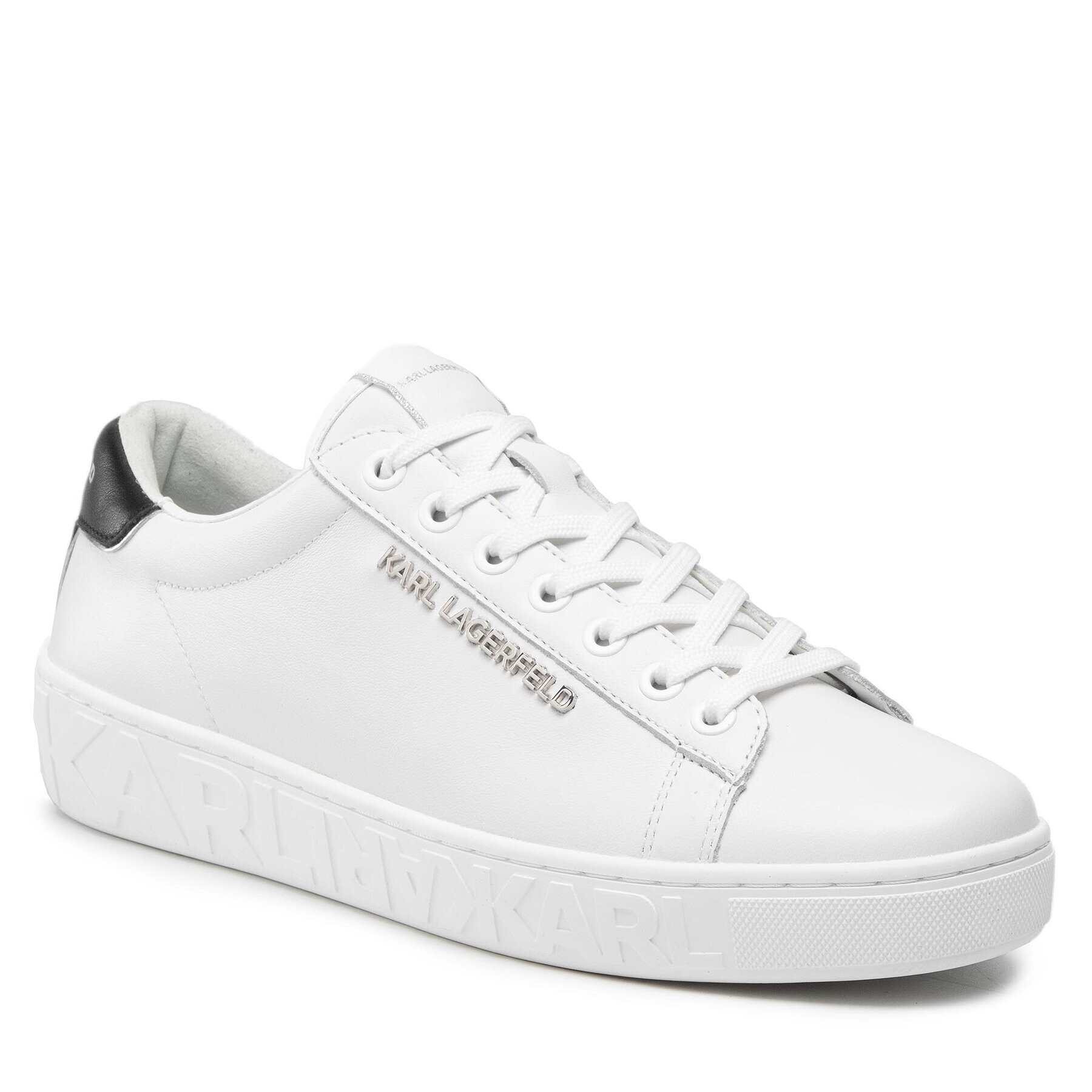 KARL LAGERFELD Сникърси KL51019 Бял - Pepit.bg