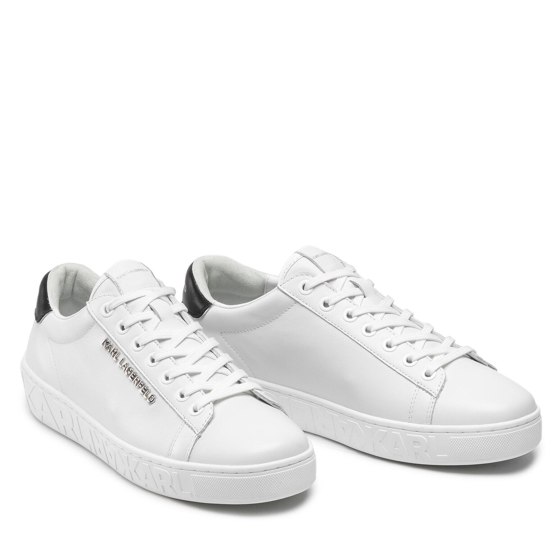 KARL LAGERFELD Сникърси KL51019 Бял - Pepit.bg