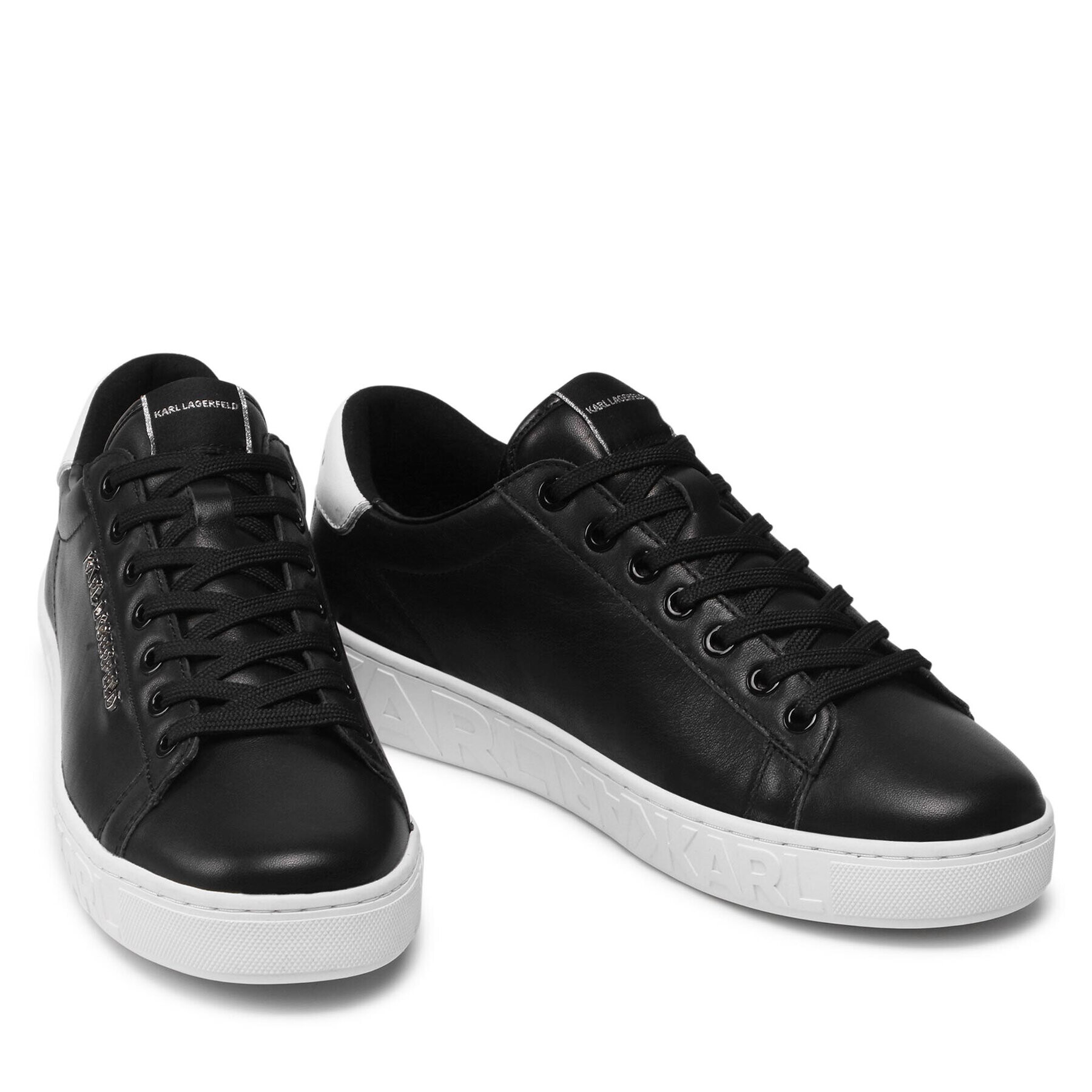 KARL LAGERFELD Сникърси KL51019 Черен - Pepit.bg