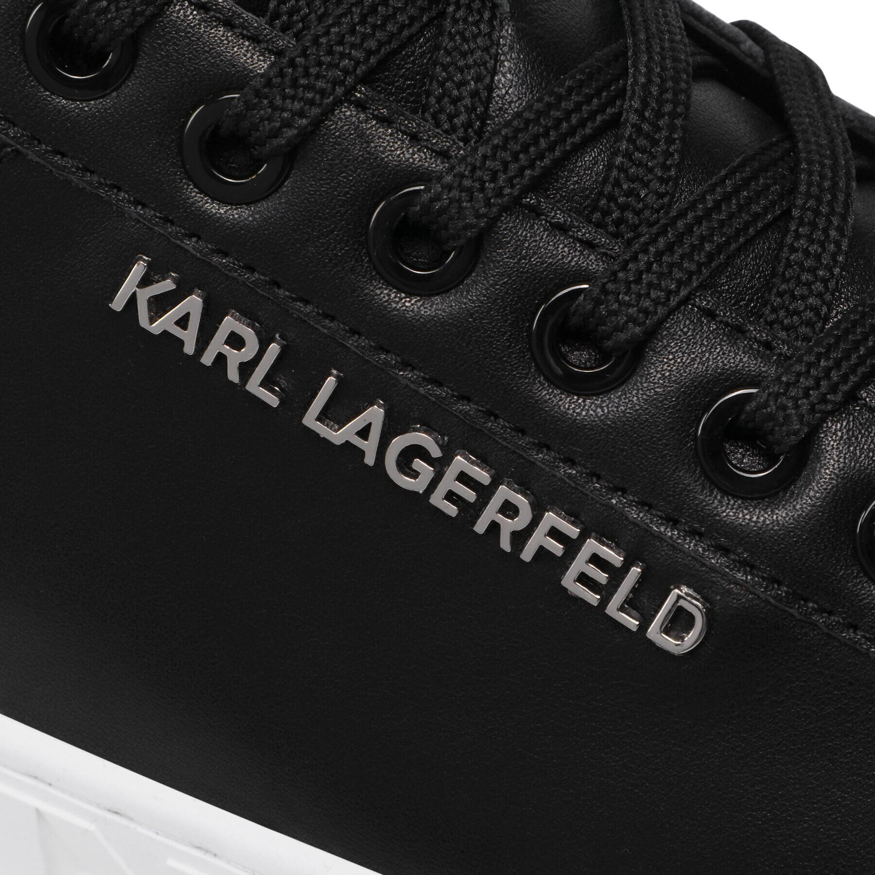 KARL LAGERFELD Сникърси KL51019 Черен - Pepit.bg