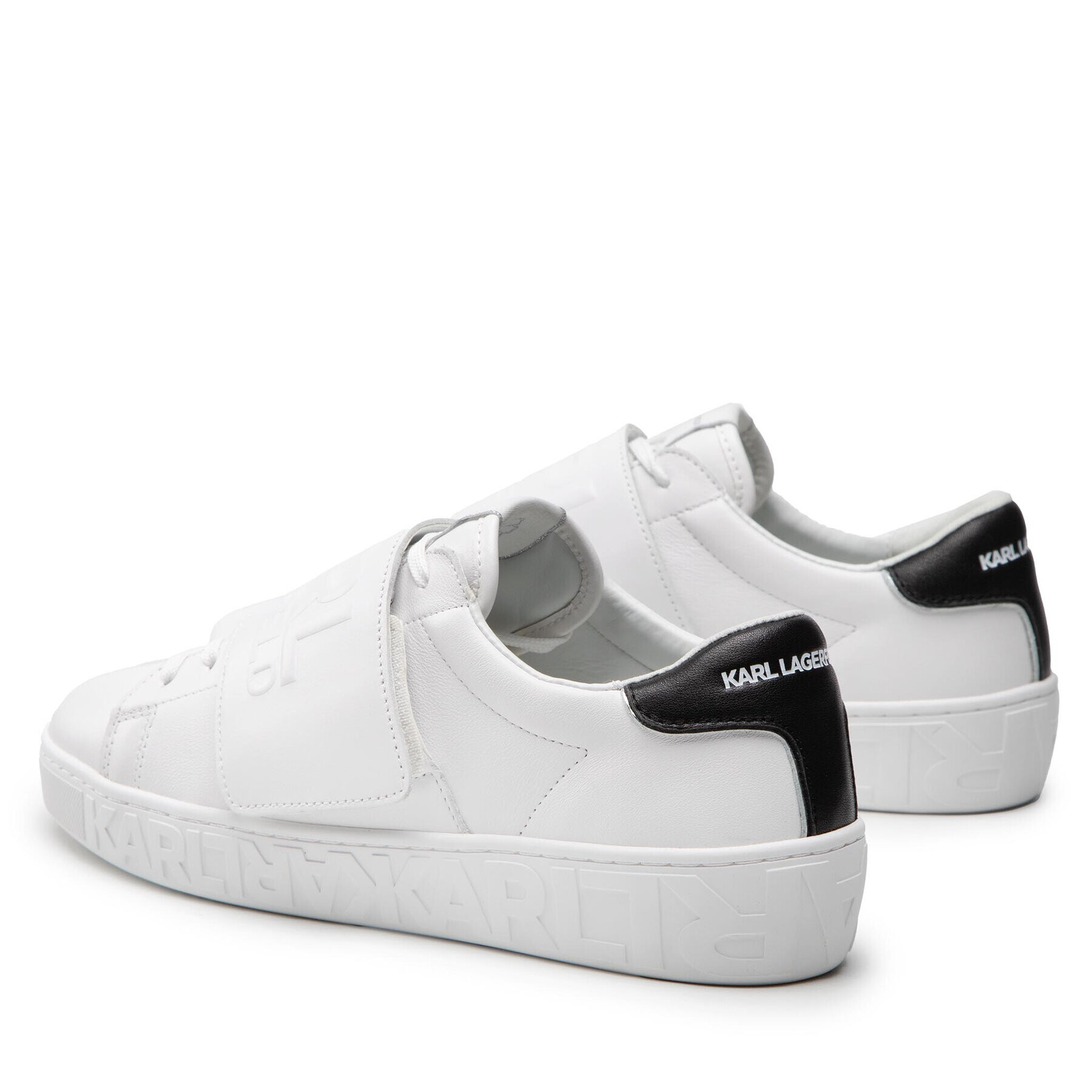 KARL LAGERFELD Сникърси KL51037 Бял - Pepit.bg