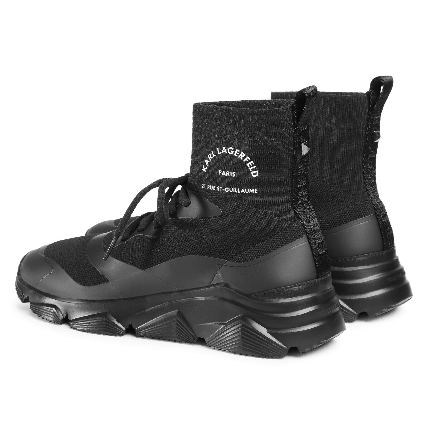 KARL LAGERFELD Сникърси KL51641 Черен - Pepit.bg