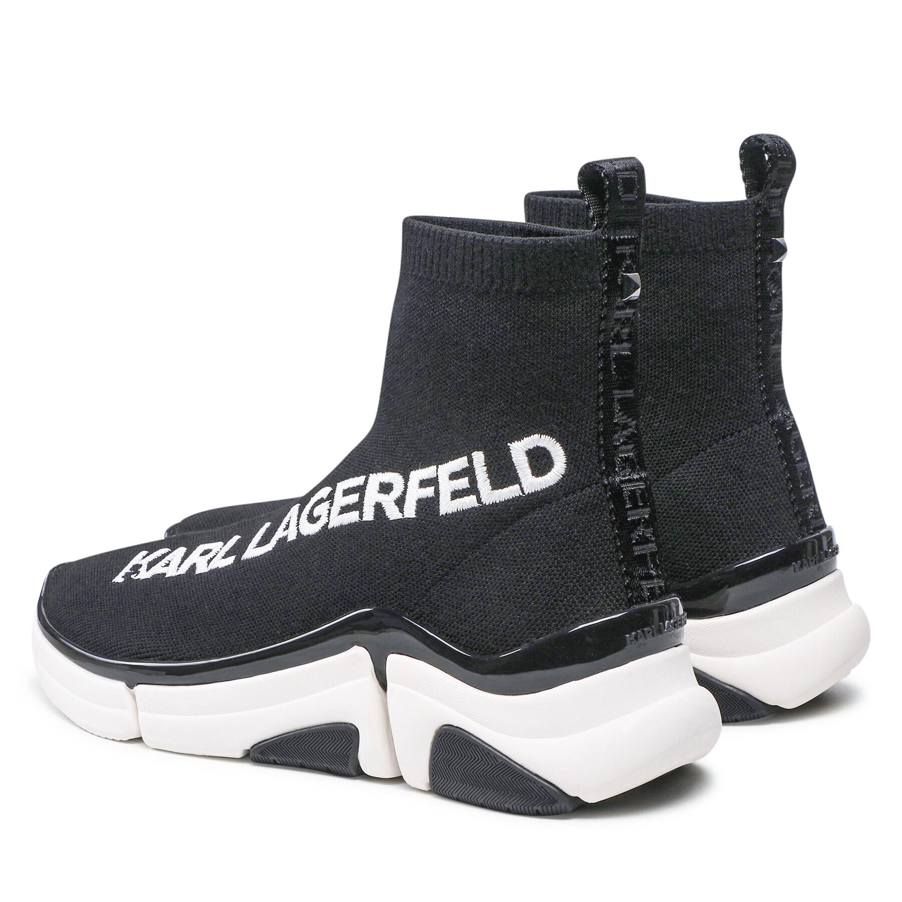 KARL LAGERFELD Сникърси KL51741A Черен - Pepit.bg