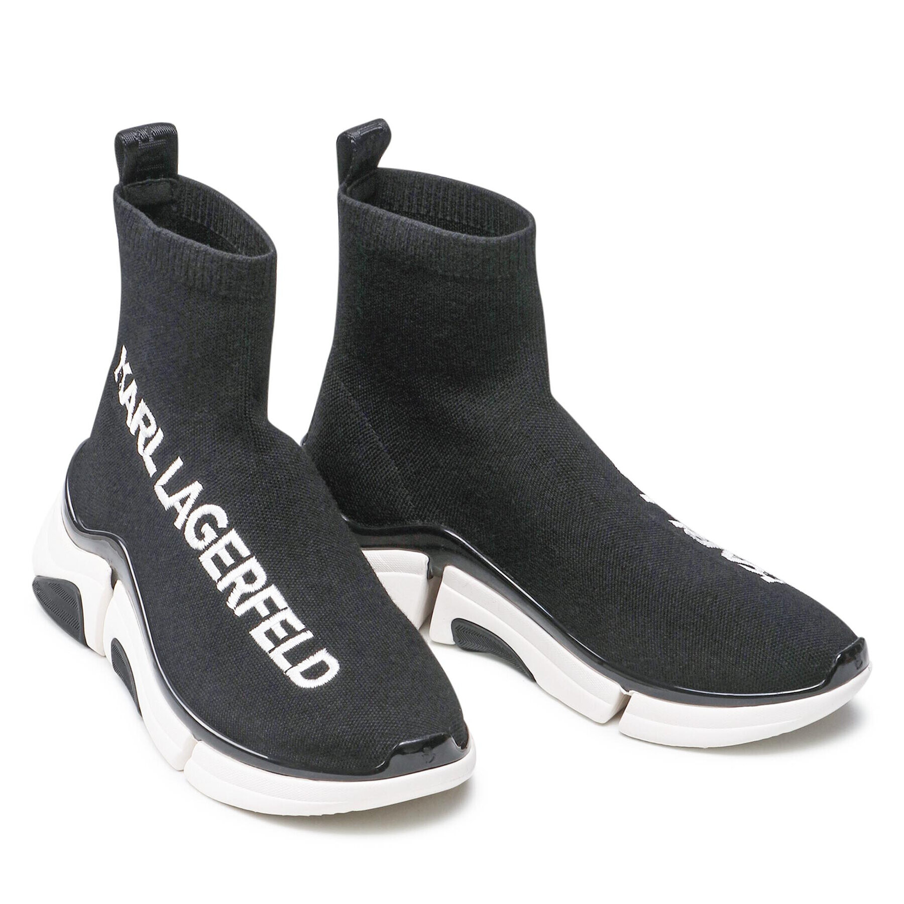 KARL LAGERFELD Сникърси KL51741A Черен - Pepit.bg