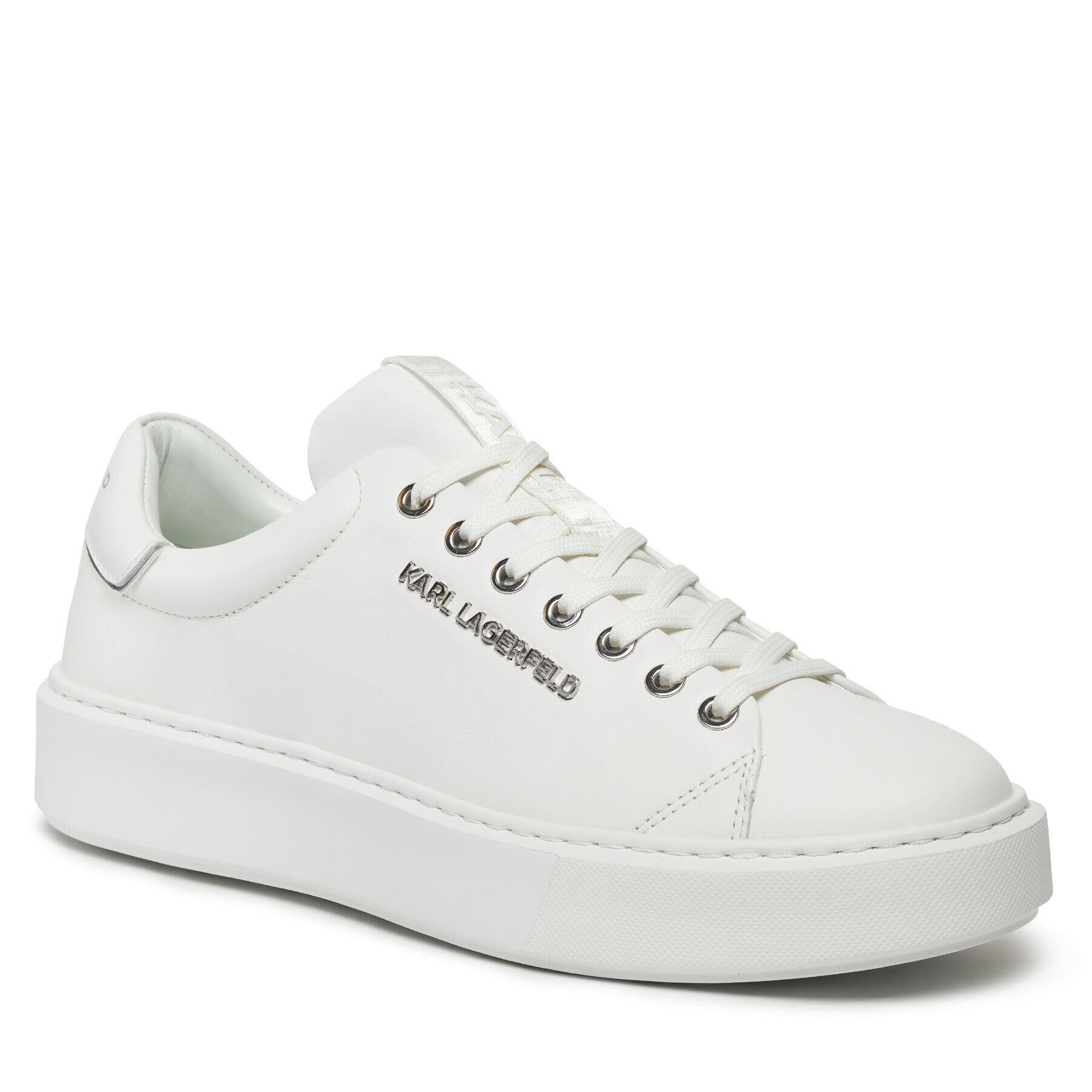 KARL LAGERFELD Сникърси KL52219 Бял - Pepit.bg