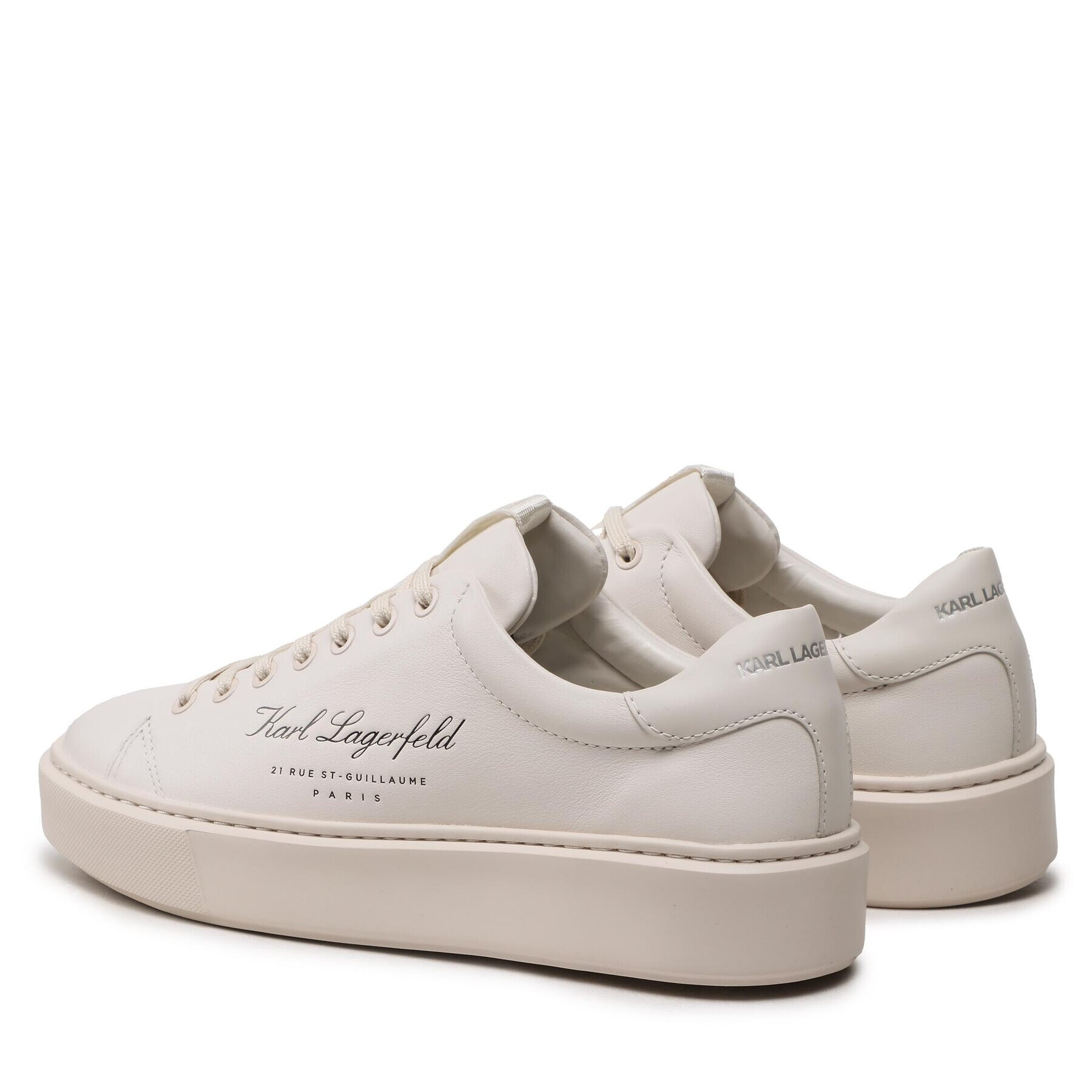 KARL LAGERFELD Сникърси KL52223 Бял - Pepit.bg