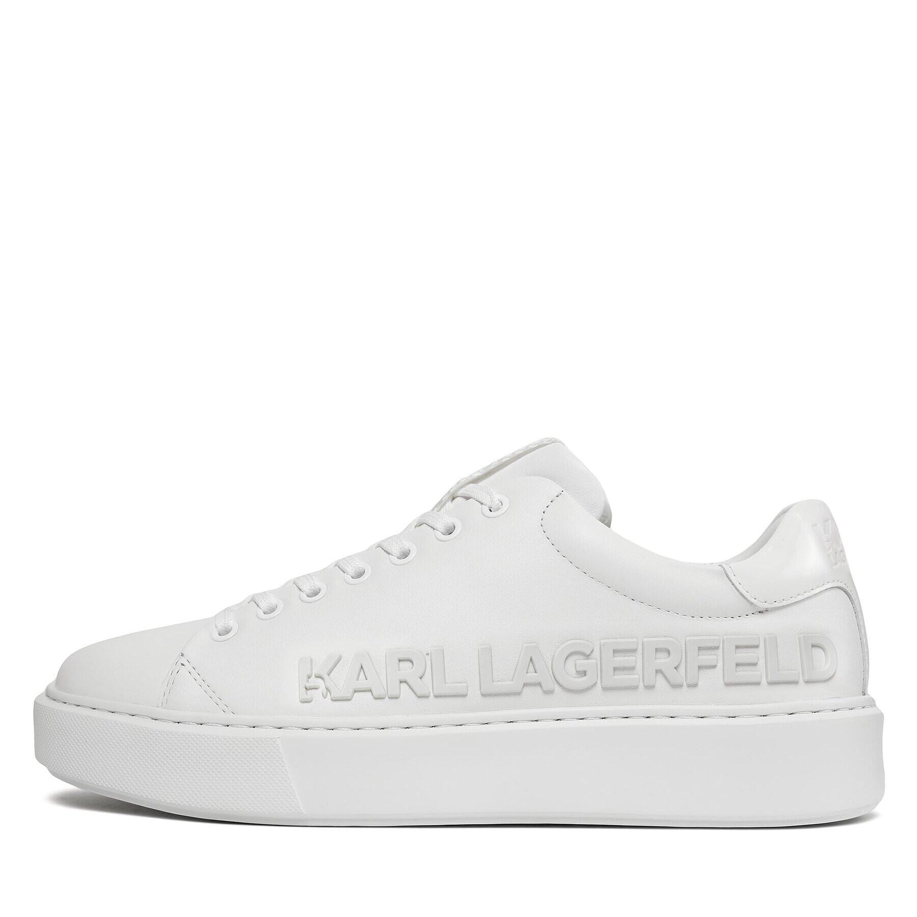 KARL LAGERFELD Сникърси KL52225 Бял - Pepit.bg