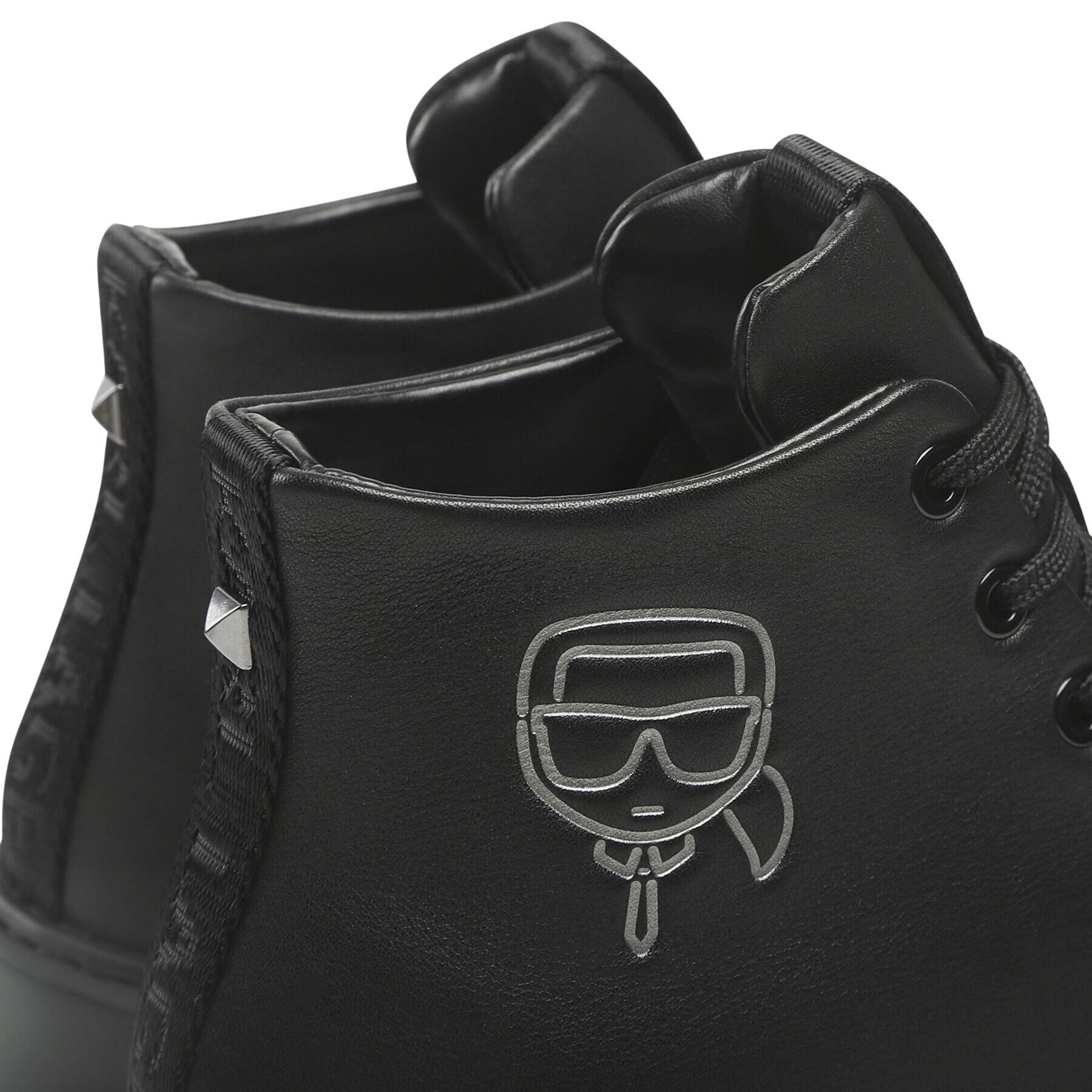 KARL LAGERFELD Сникърси KL52257U Черен - Pepit.bg