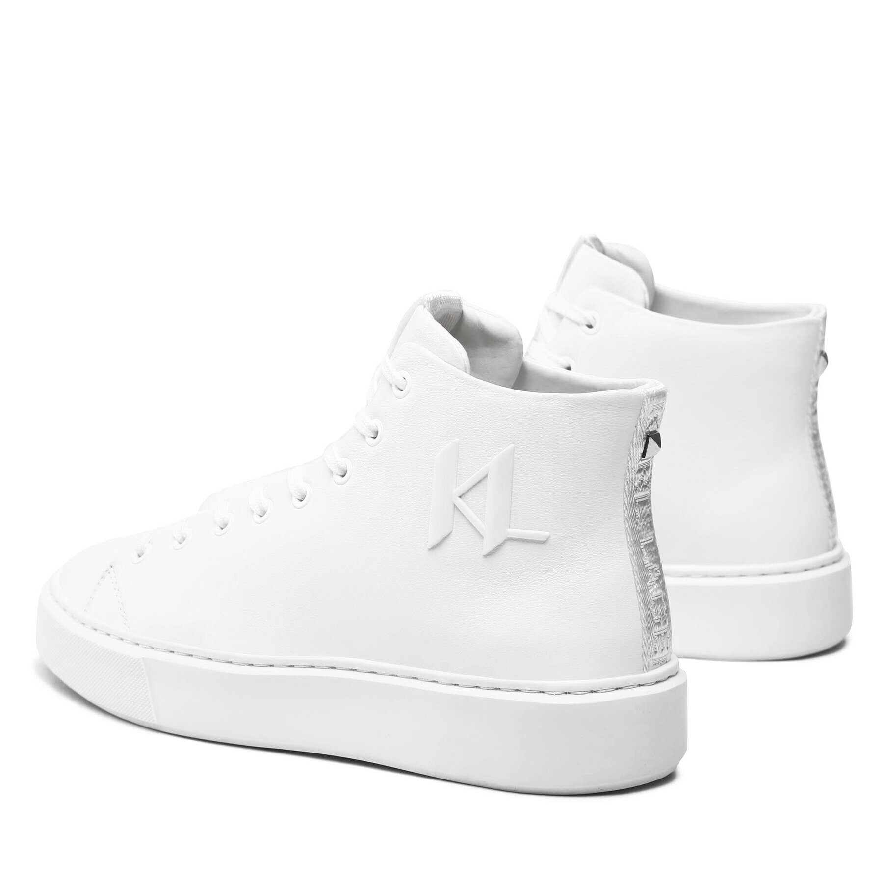 KARL LAGERFELD Сникърси KL52265 Бял - Pepit.bg