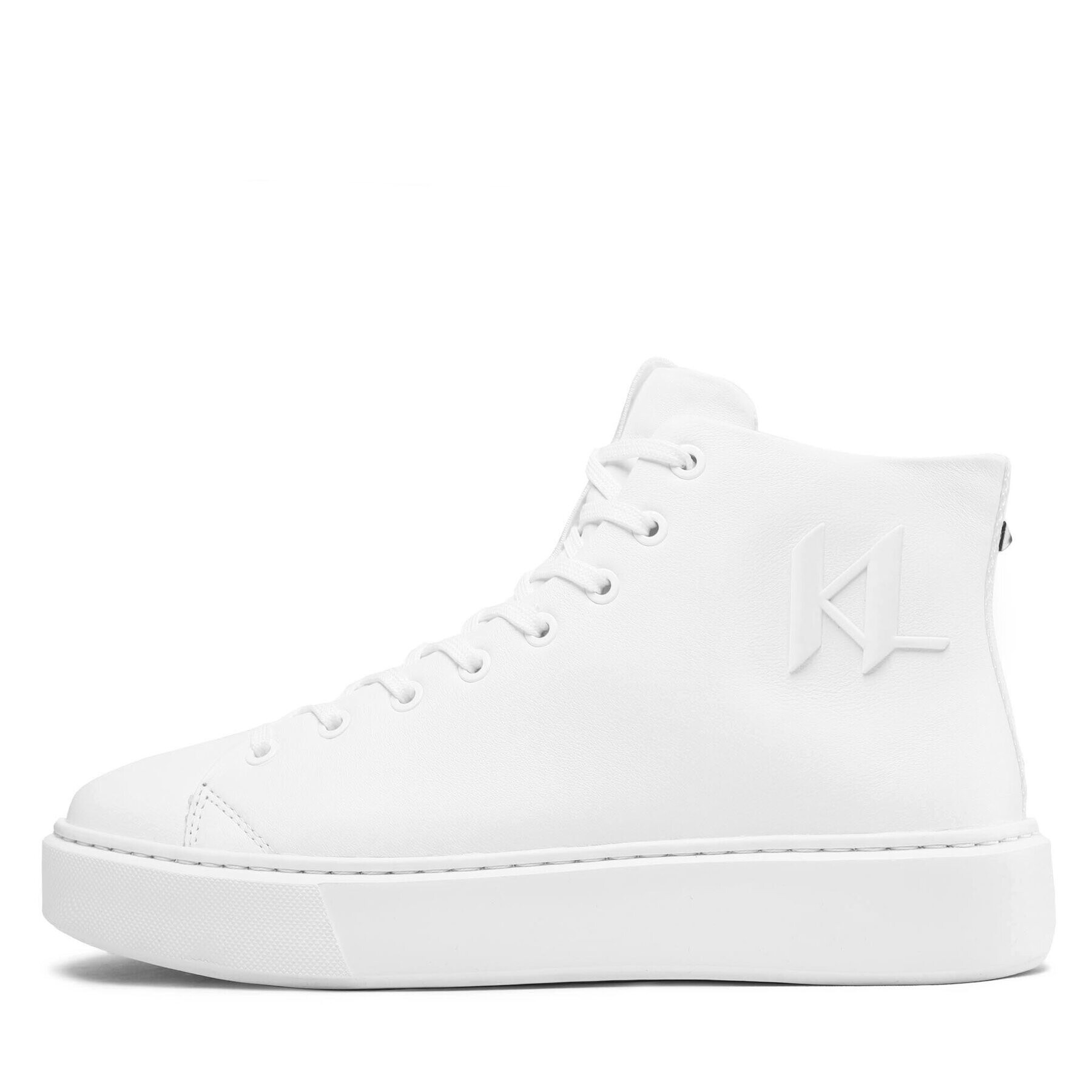 KARL LAGERFELD Сникърси KL52265 Бял - Pepit.bg
