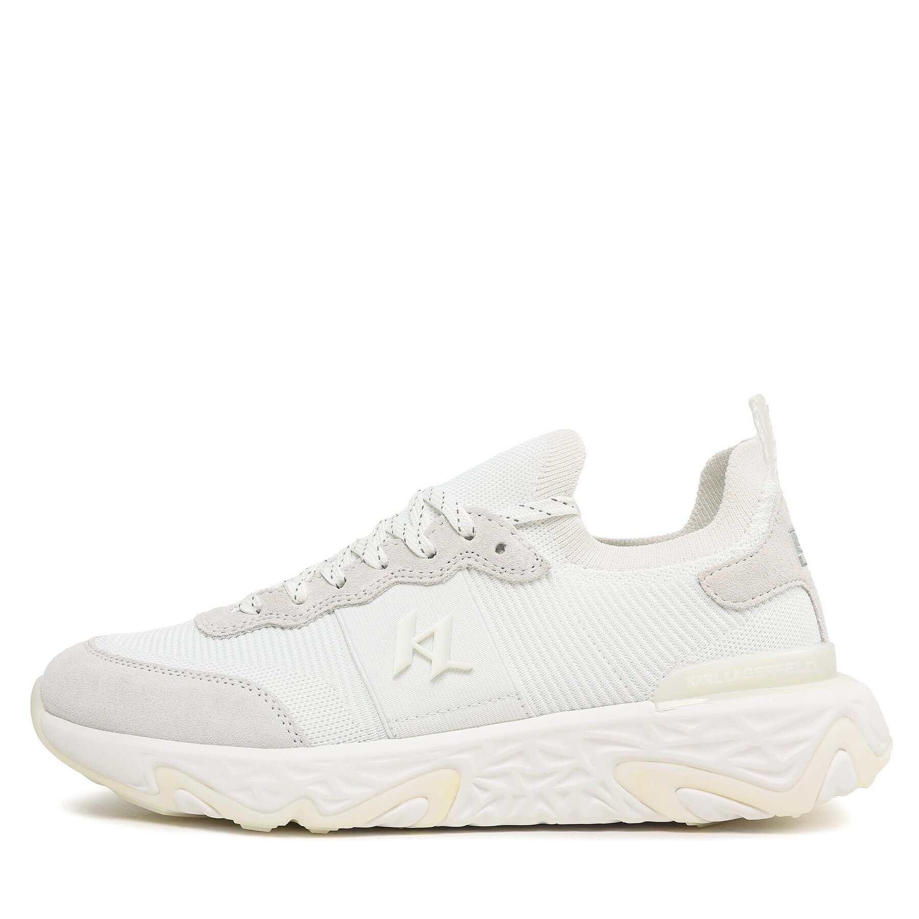 KARL LAGERFELD Сникърси KL52440 Бял - Pepit.bg