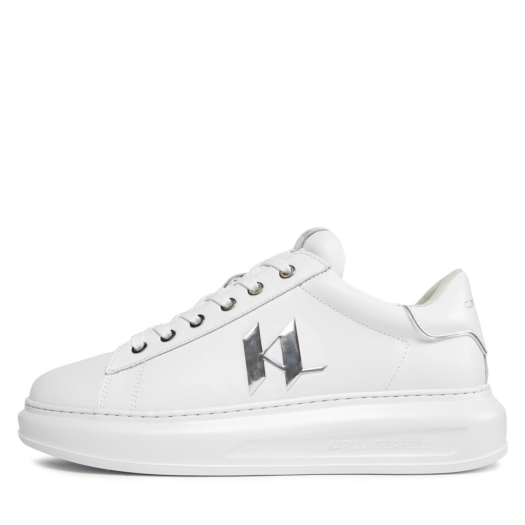 KARL LAGERFELD Сникърси KL52518 Бял - Pepit.bg
