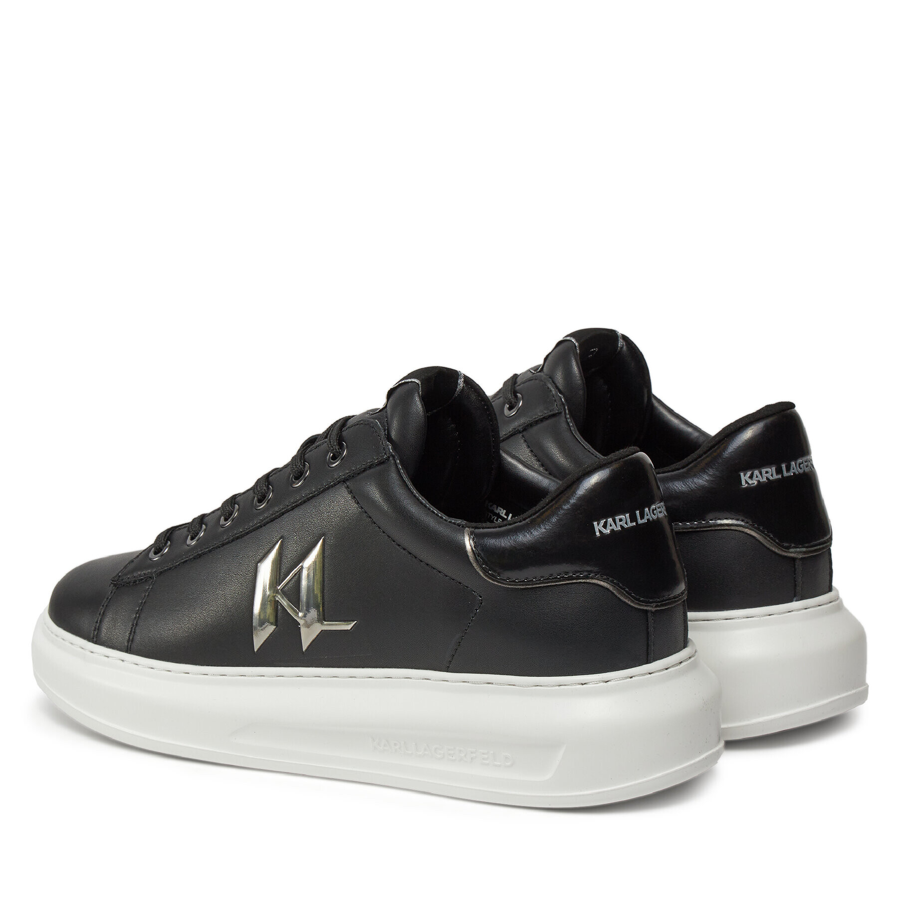 KARL LAGERFELD Сникърси KL52518 Черен - Pepit.bg