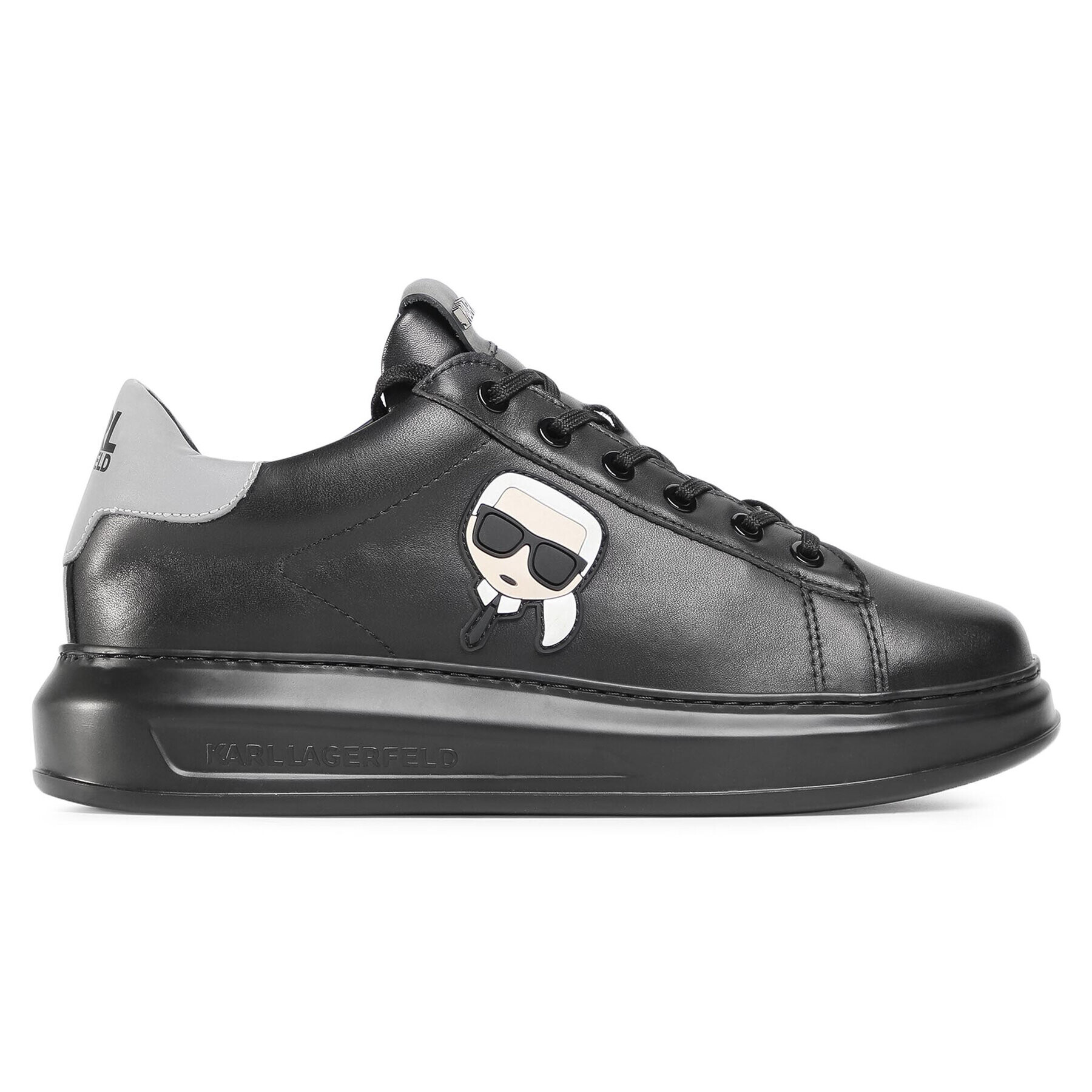 KARL LAGERFELD Сникърси KL52530 Черен - Pepit.bg
