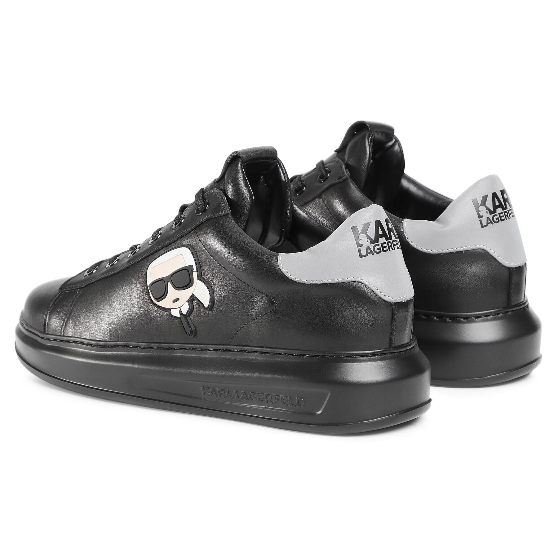 KARL LAGERFELD Сникърси KL52530 Черен - Pepit.bg