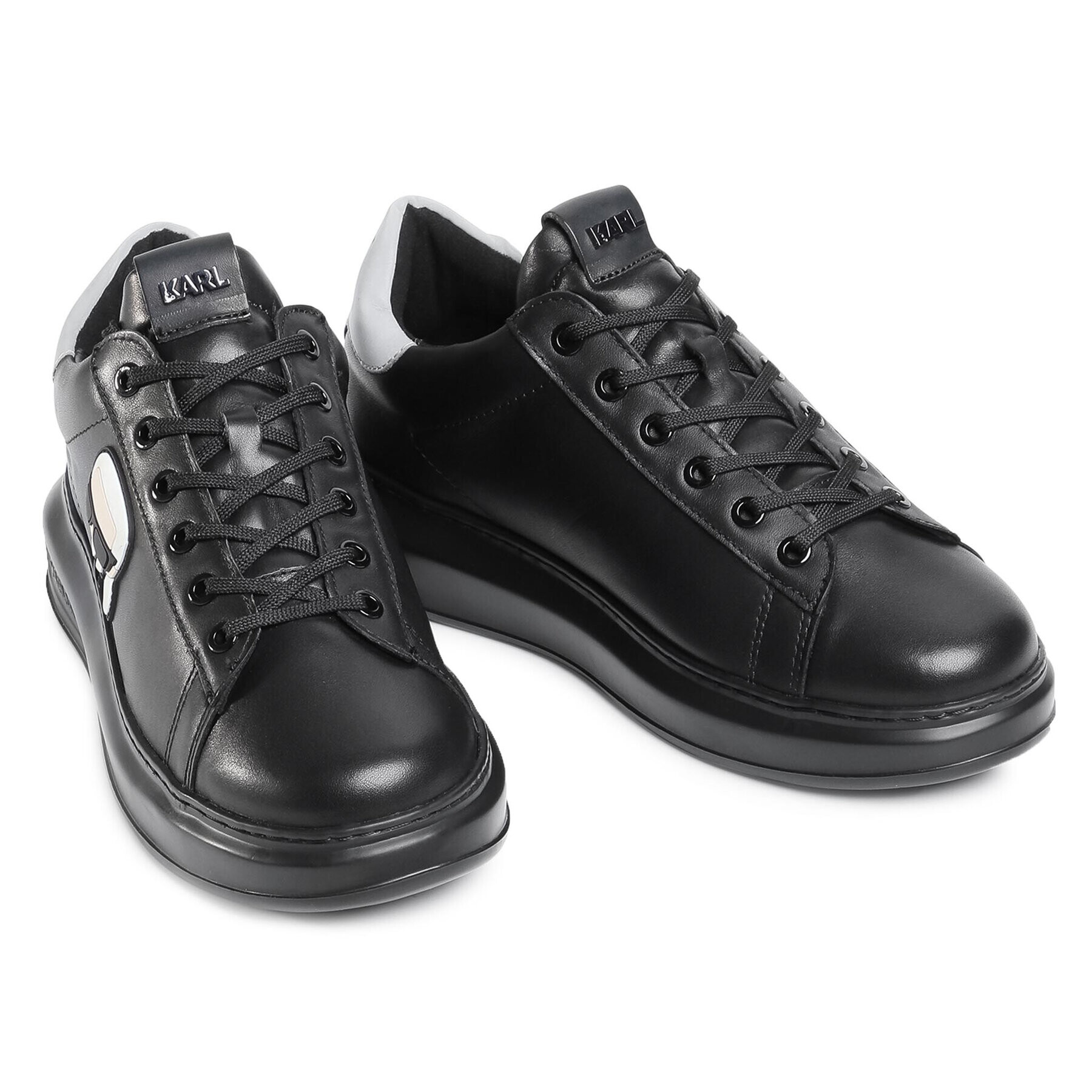 KARL LAGERFELD Сникърси KL52530 Черен - Pepit.bg