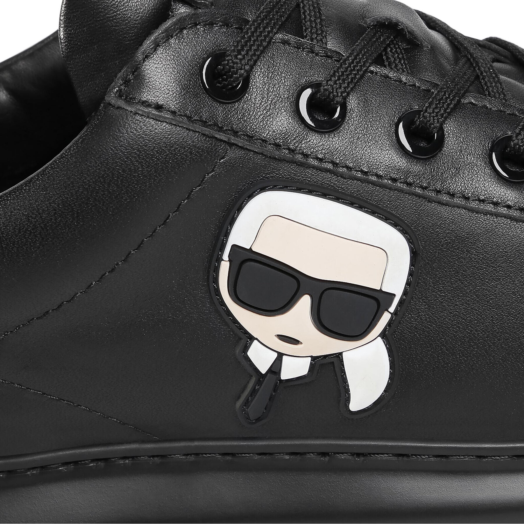 KARL LAGERFELD Сникърси KL52530 Черен - Pepit.bg