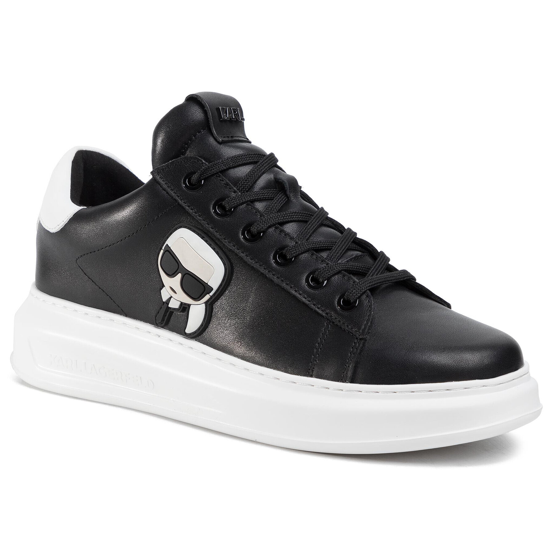 KARL LAGERFELD Сникърси KL52530 Черен - Pepit.bg