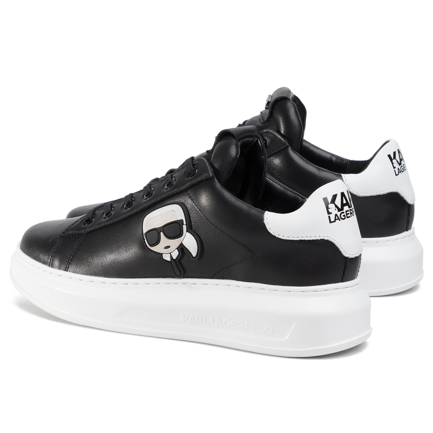 KARL LAGERFELD Сникърси KL52530 Черен - Pepit.bg