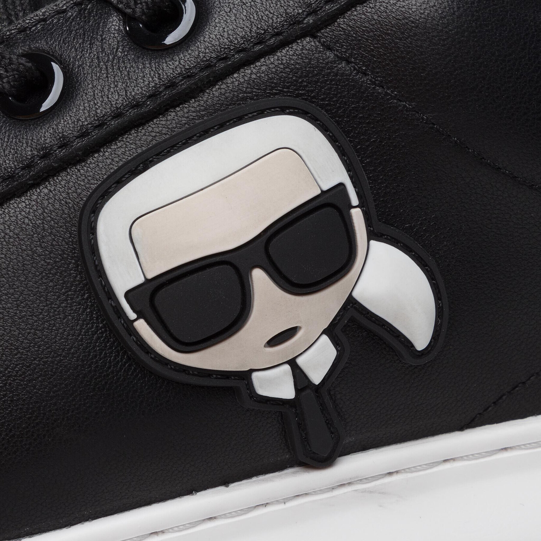KARL LAGERFELD Сникърси KL52530 Черен - Pepit.bg