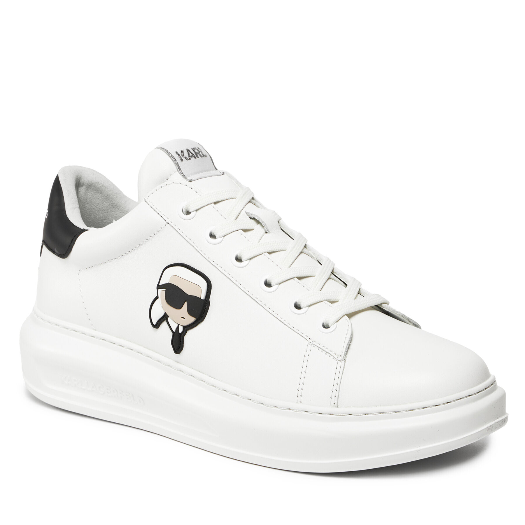KARL LAGERFELD Сникърси KL52530N Бял - Pepit.bg