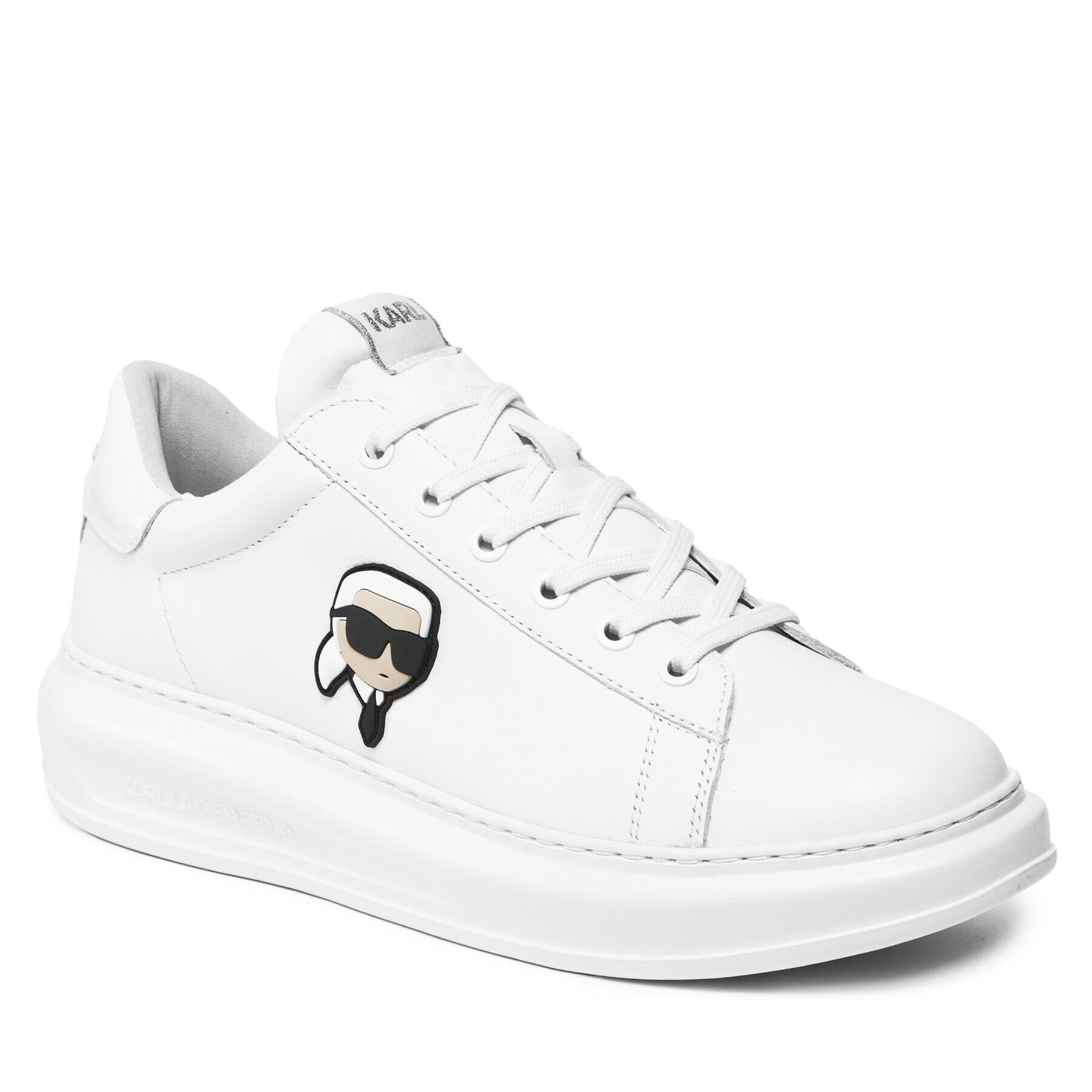 KARL LAGERFELD Сникърси KL52530N Бял - Pepit.bg