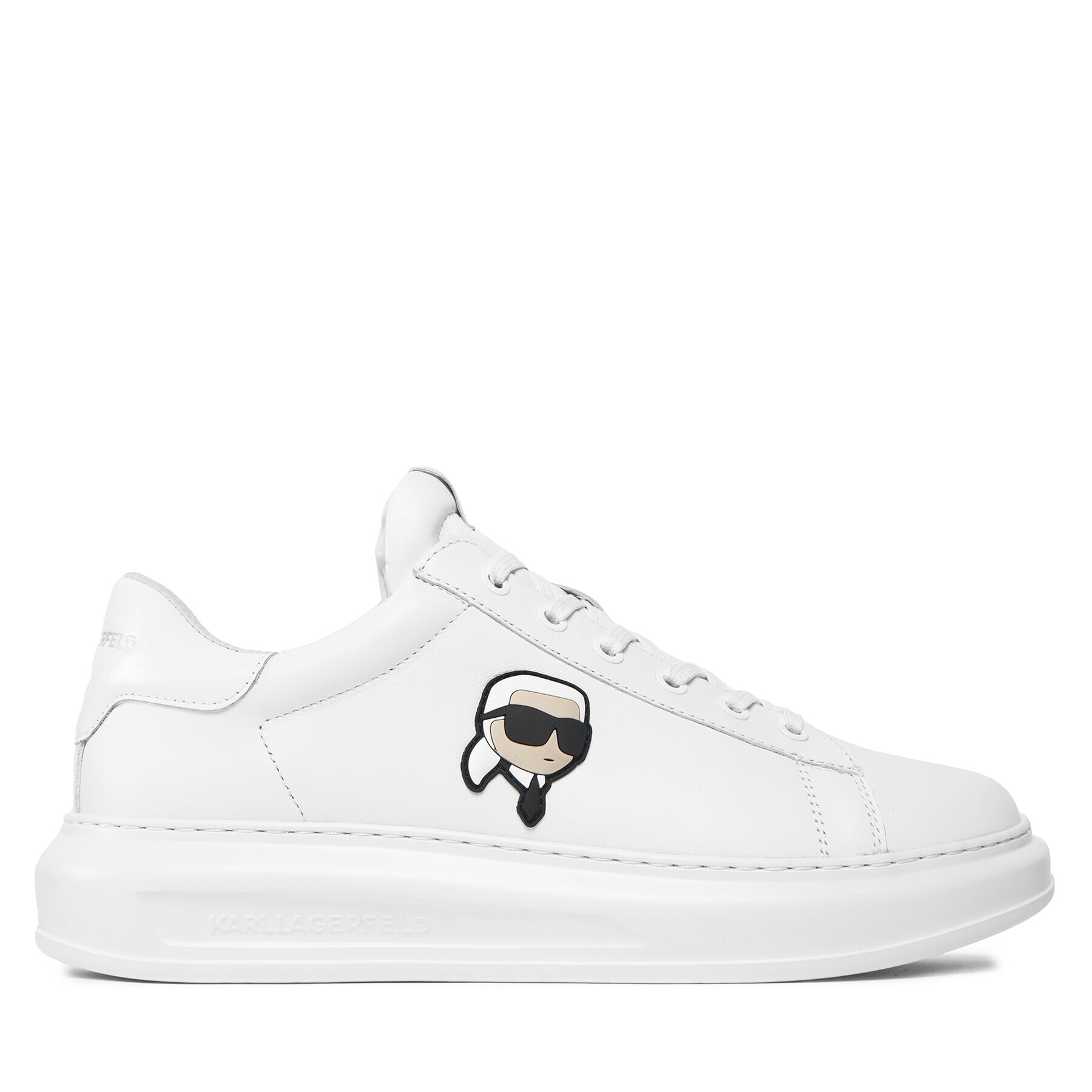 KARL LAGERFELD Сникърси KL52530N Бял - Pepit.bg