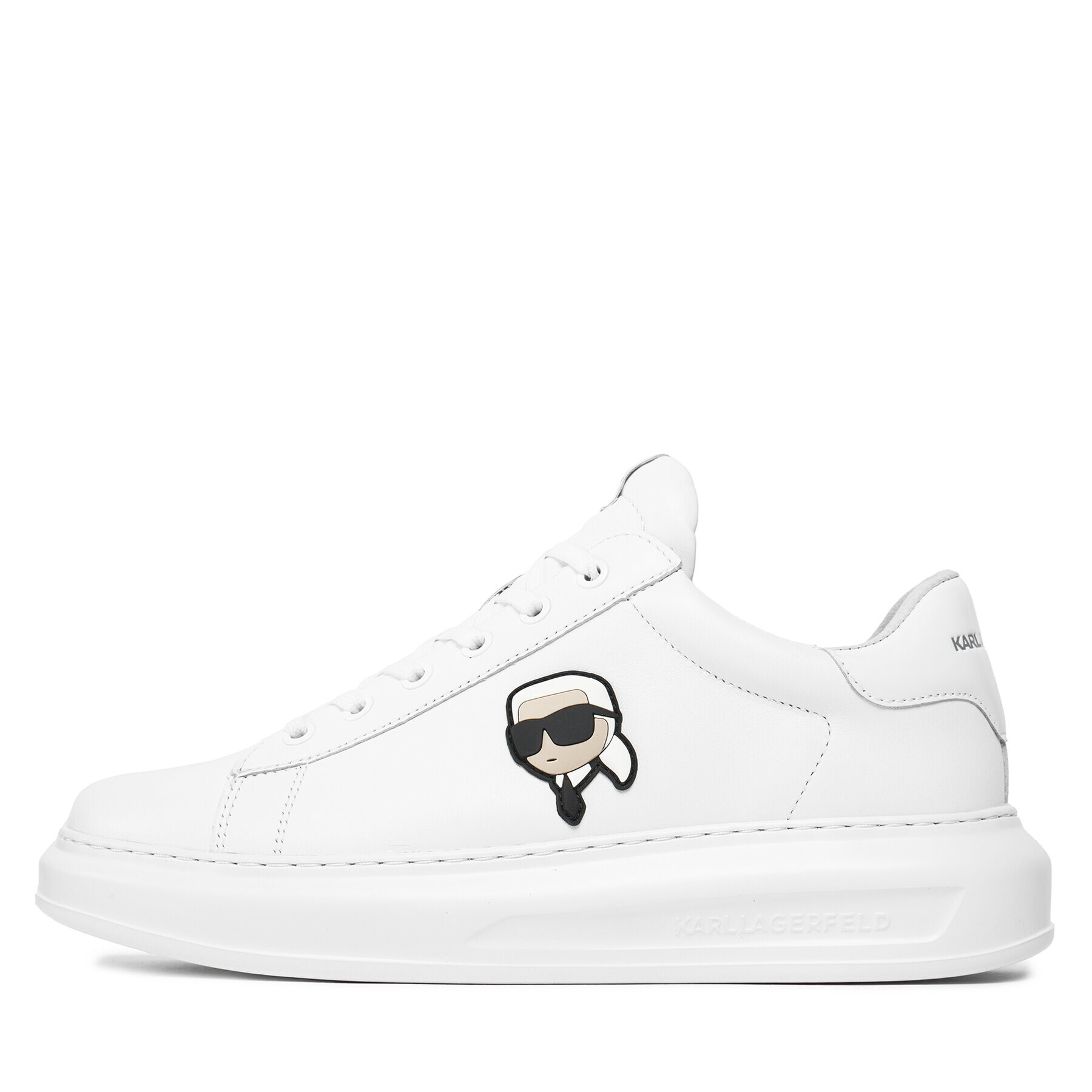 KARL LAGERFELD Сникърси KL52530N Бял - Pepit.bg