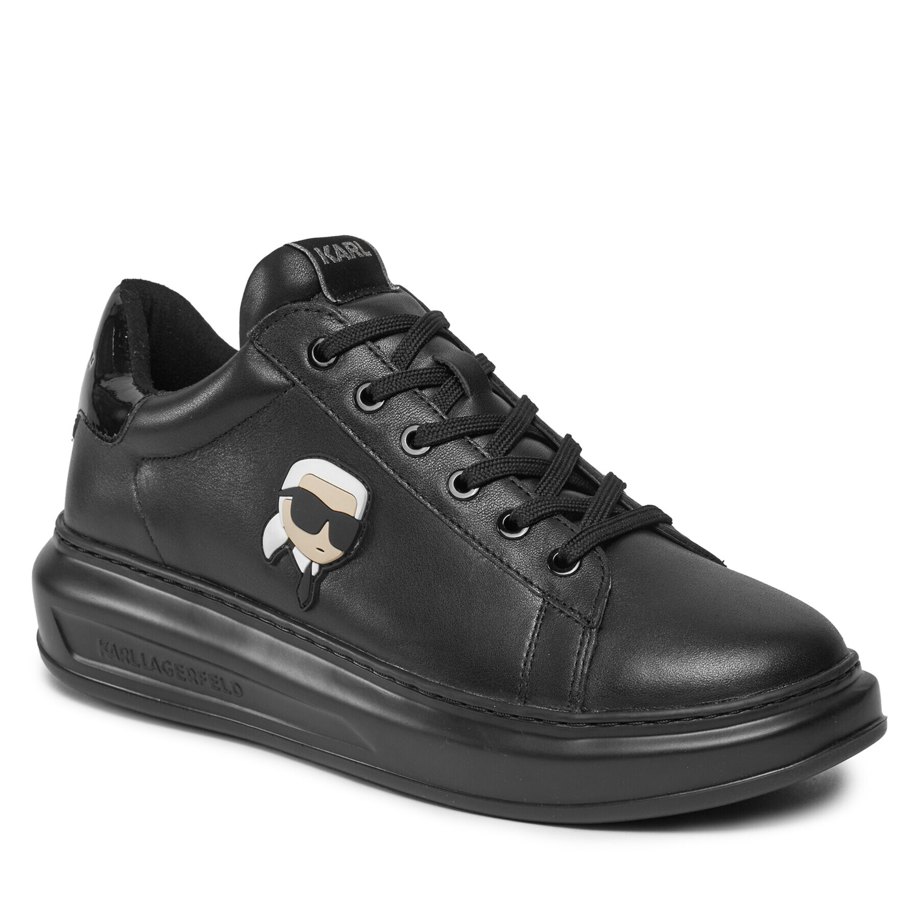 KARL LAGERFELD Сникърси KL52530N Черен - Pepit.bg