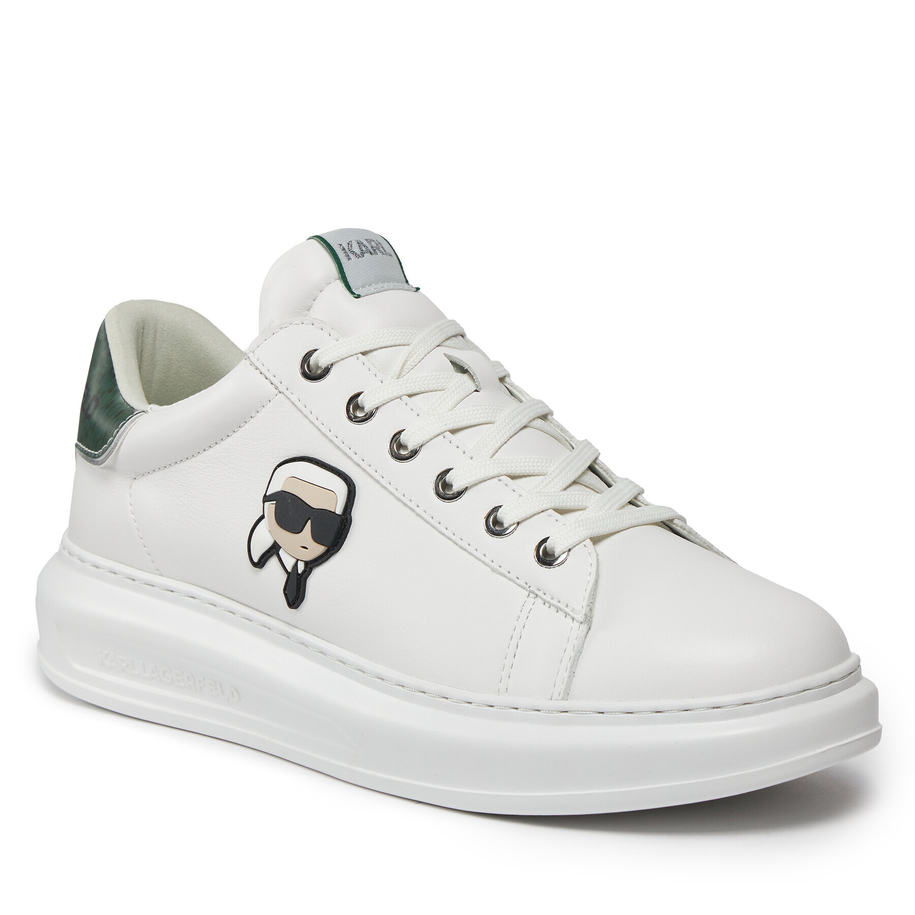 KARL LAGERFELD Сникърси KL52533N Бял - Pepit.bg