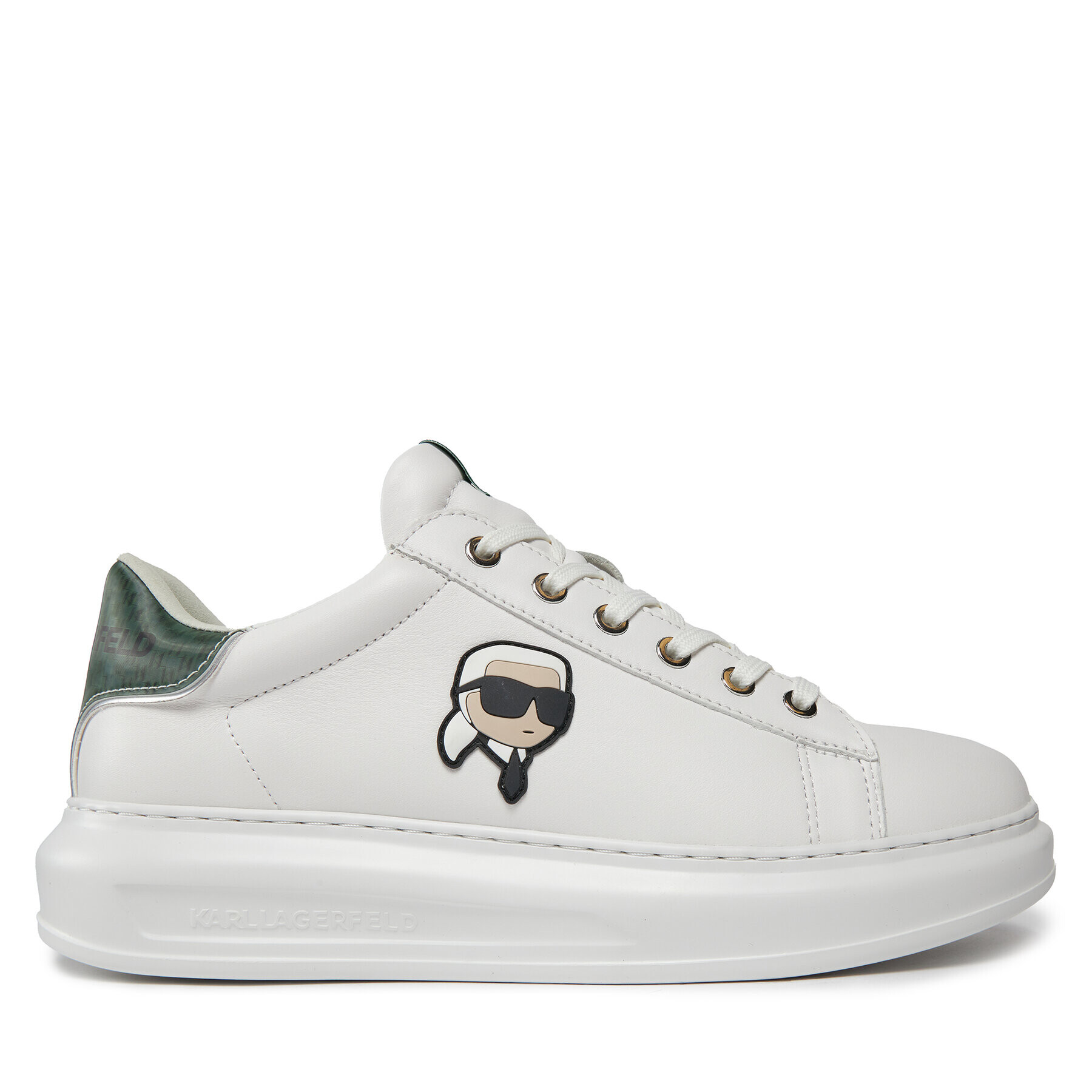 KARL LAGERFELD Сникърси KL52533N Бял - Pepit.bg