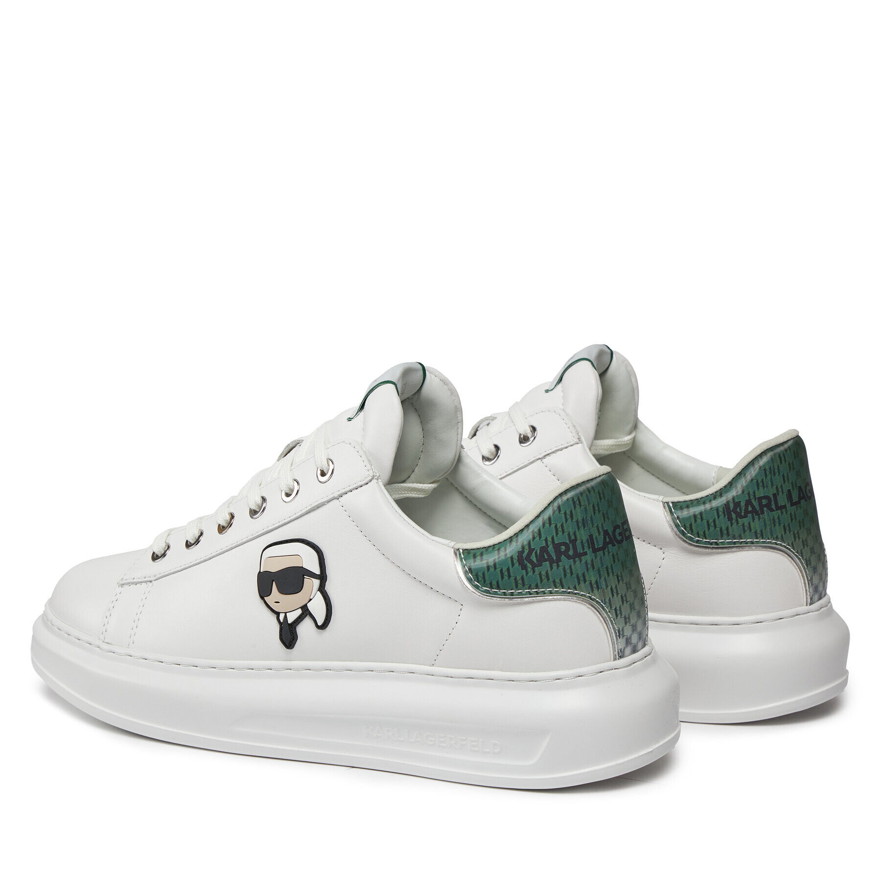KARL LAGERFELD Сникърси KL52533N Бял - Pepit.bg