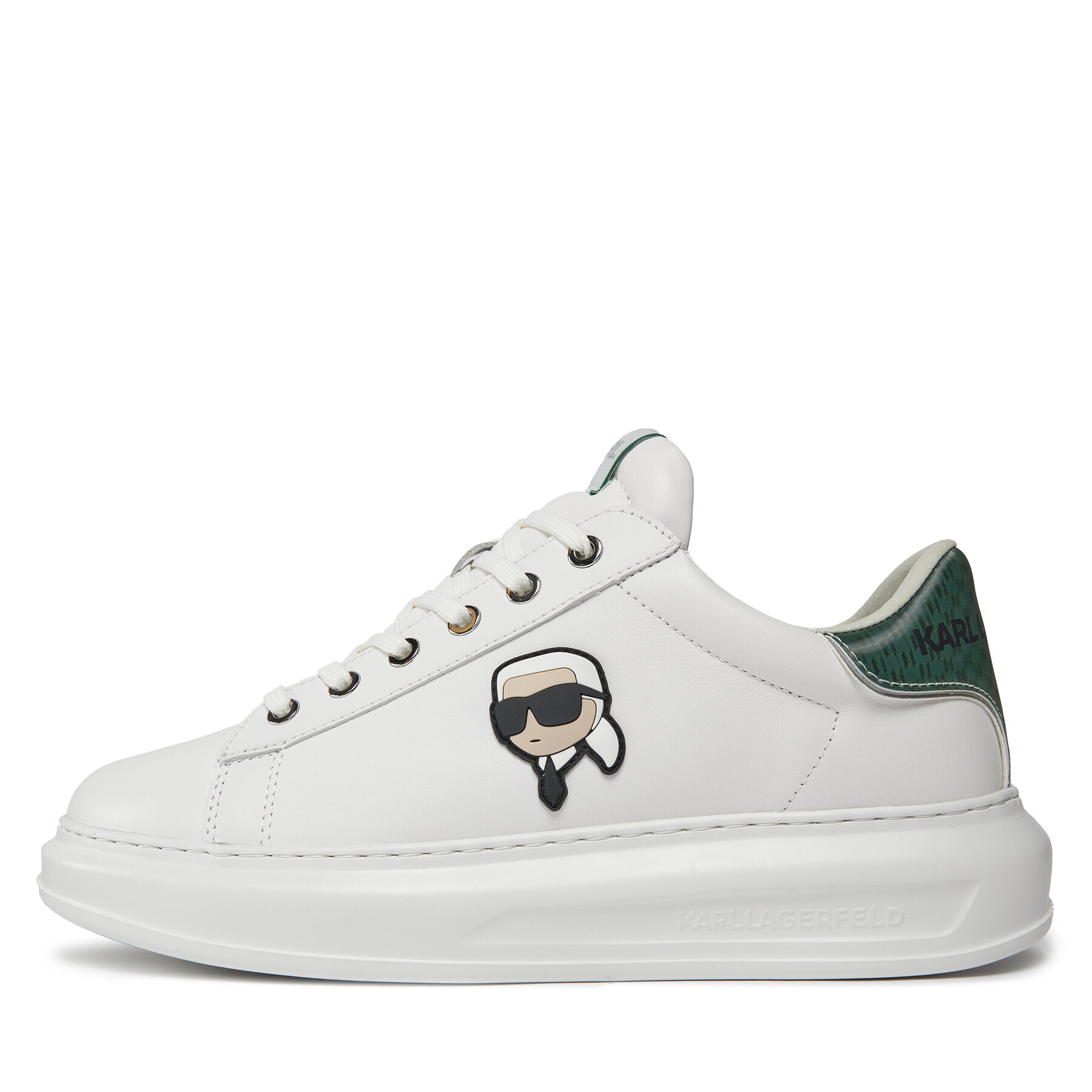 KARL LAGERFELD Сникърси KL52533N Бял - Pepit.bg