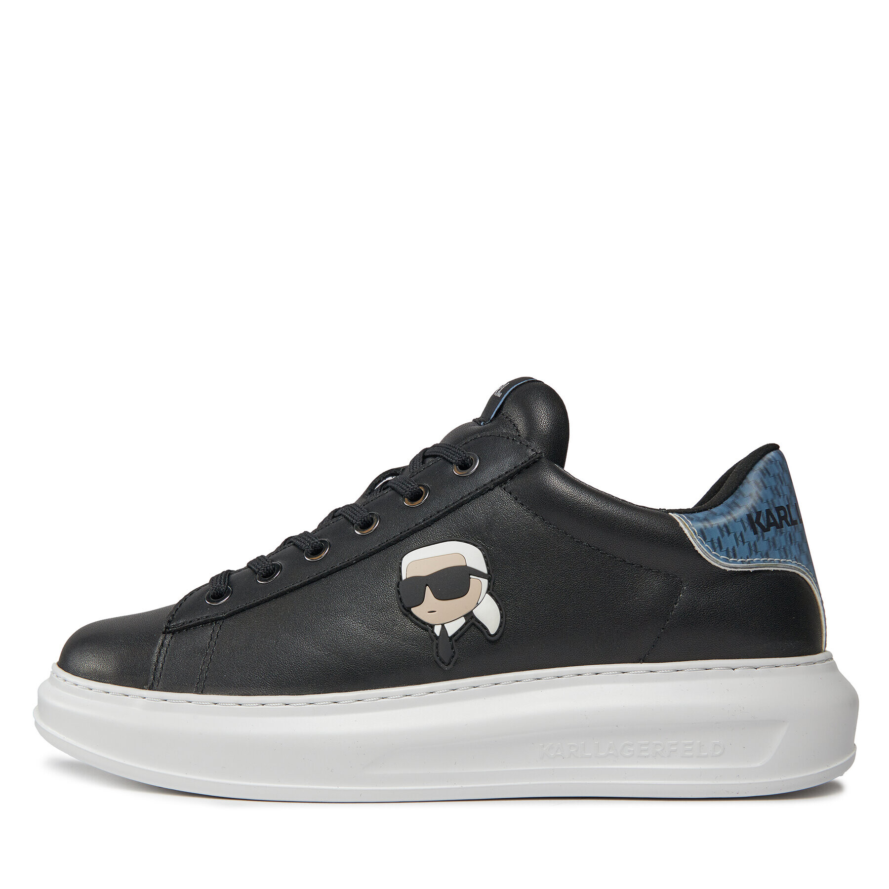 KARL LAGERFELD Сникърси KL52533N Черен - Pepit.bg
