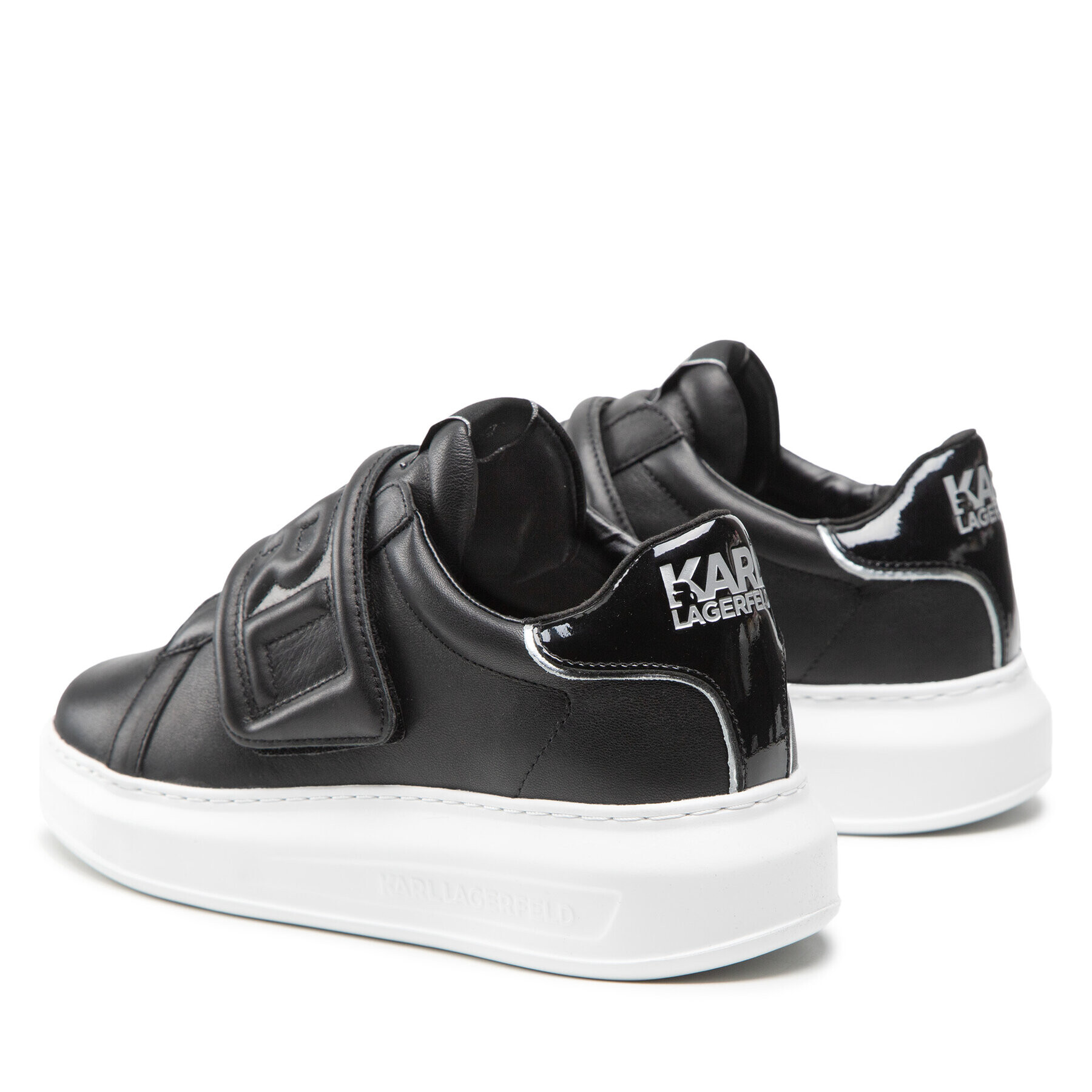KARL LAGERFELD Сникърси KL52537 Черен - Pepit.bg