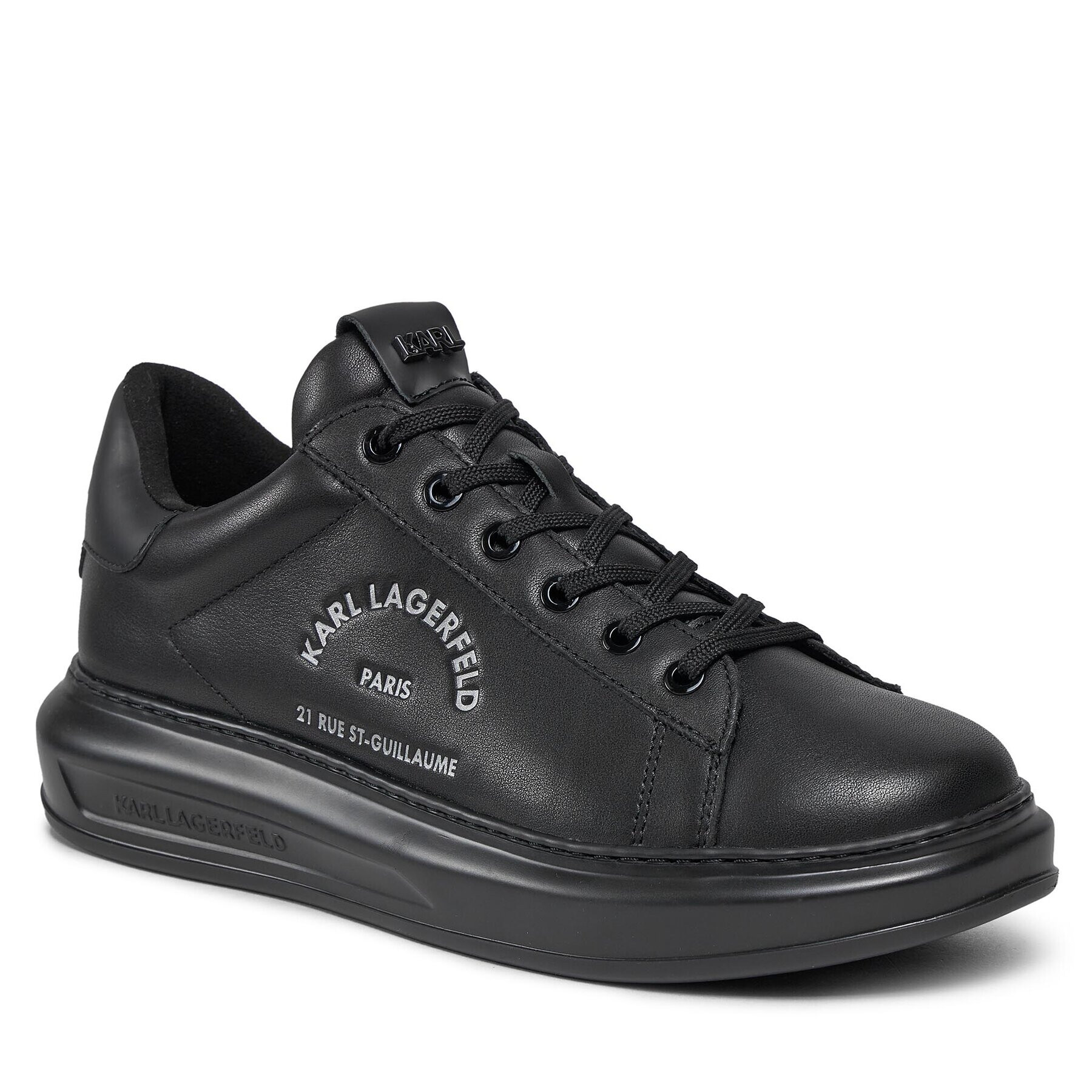 KARL LAGERFELD Сникърси KL52538 Черен - Pepit.bg