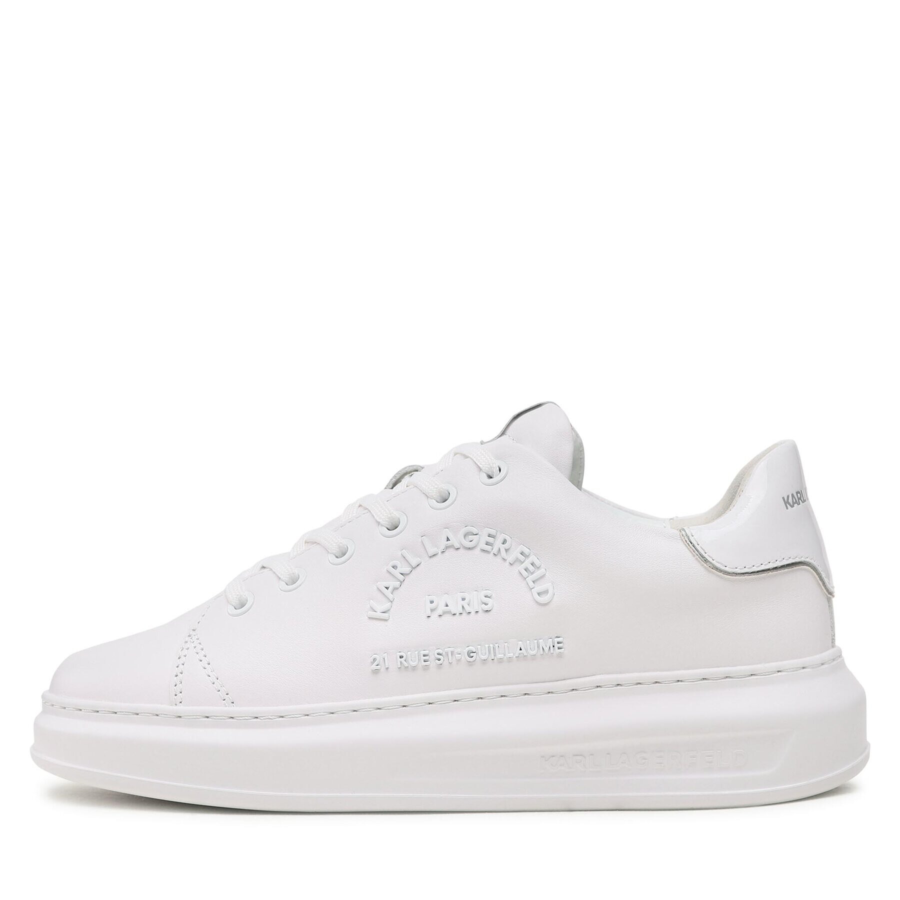 KARL LAGERFELD Сникърси KL52539 Бял - Pepit.bg