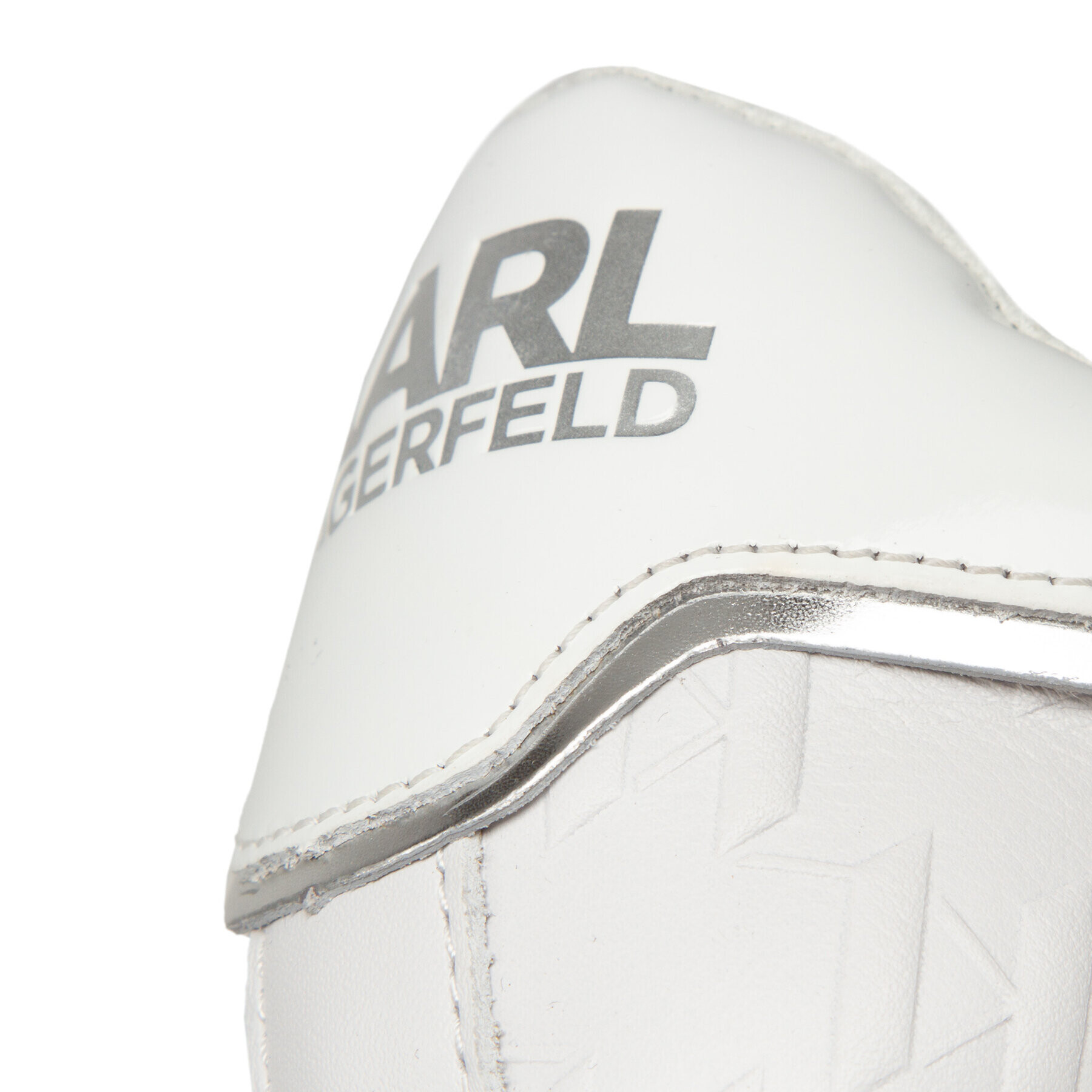 KARL LAGERFELD Сникърси KL52549 Бял - Pepit.bg