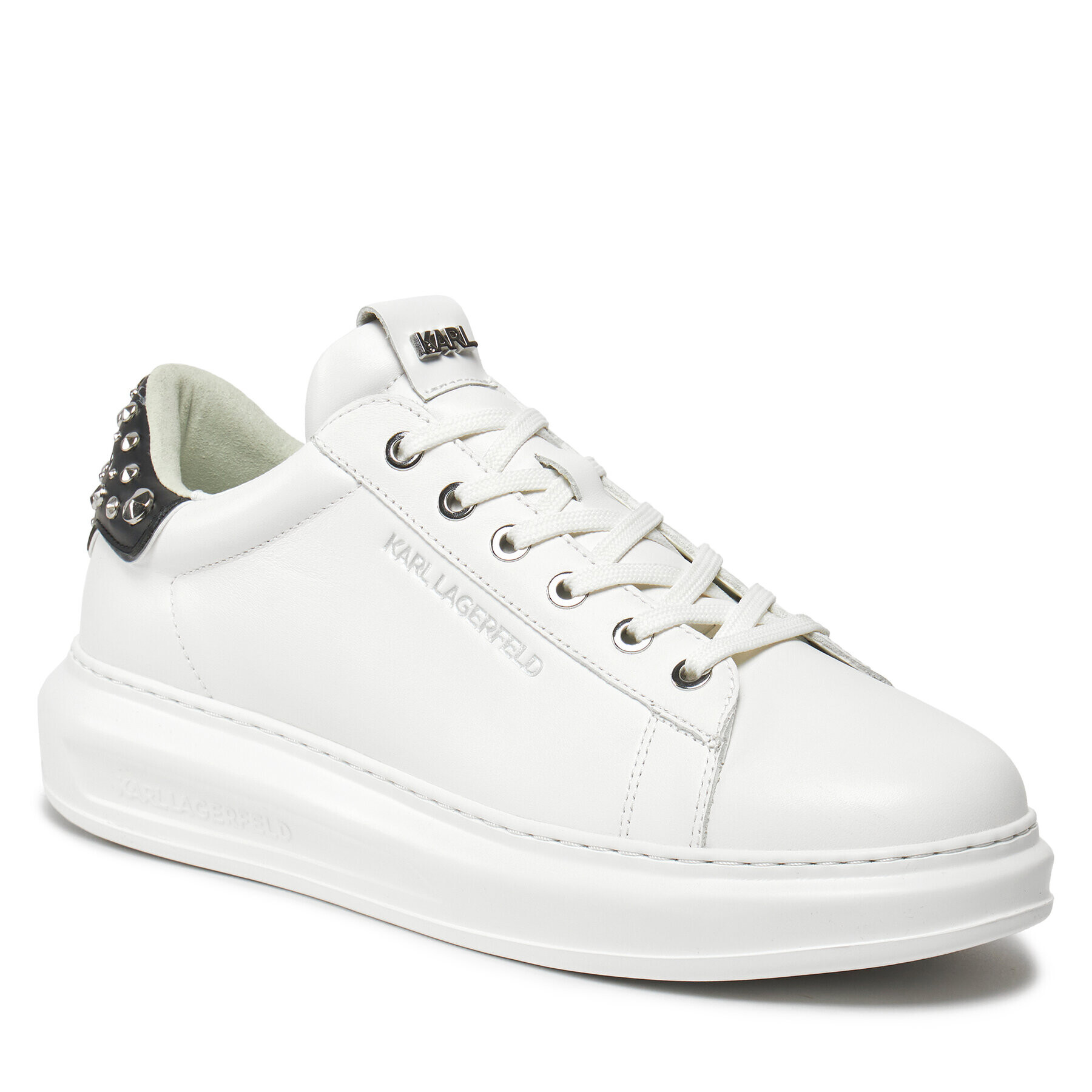 KARL LAGERFELD Сникърси KL52576 Бял - Pepit.bg
