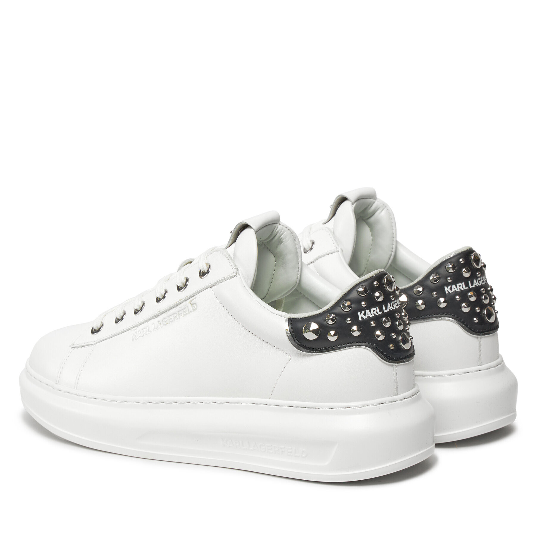 KARL LAGERFELD Сникърси KL52576 Бял - Pepit.bg