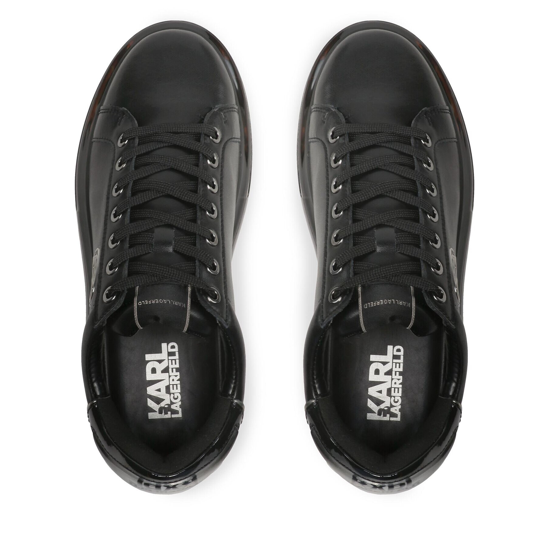 KARL LAGERFELD Сникърси KL52631 Черен - Pepit.bg
