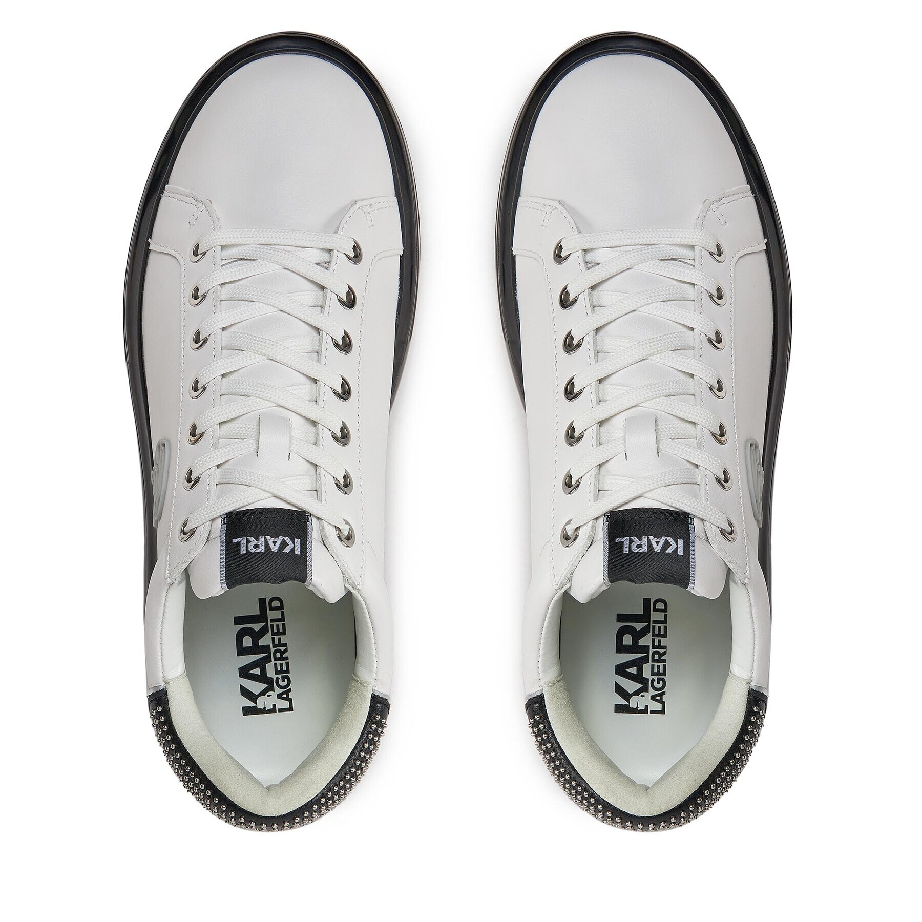 KARL LAGERFELD Сникърси KL52631N Бял - Pepit.bg