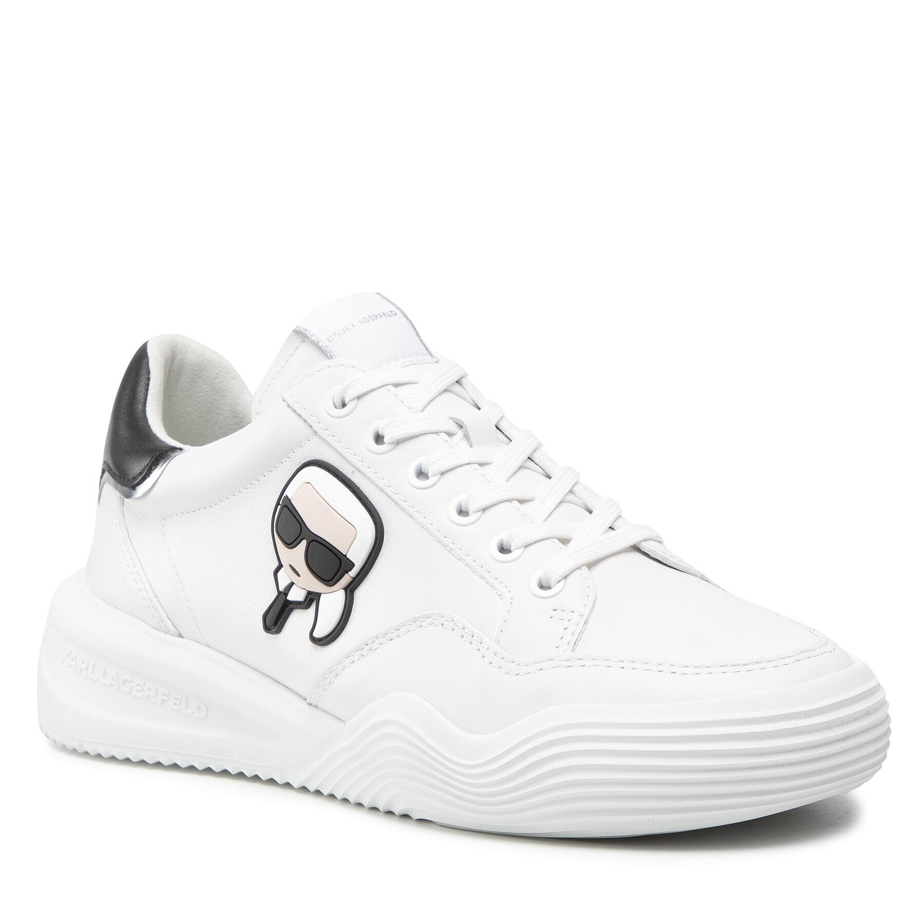 KARL LAGERFELD Сникърси KL52830 Бял - Pepit.bg
