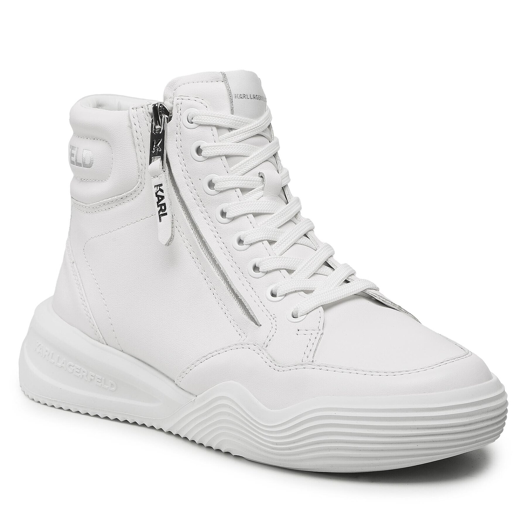 KARL LAGERFELD Сникърси KL52855 Бял - Pepit.bg