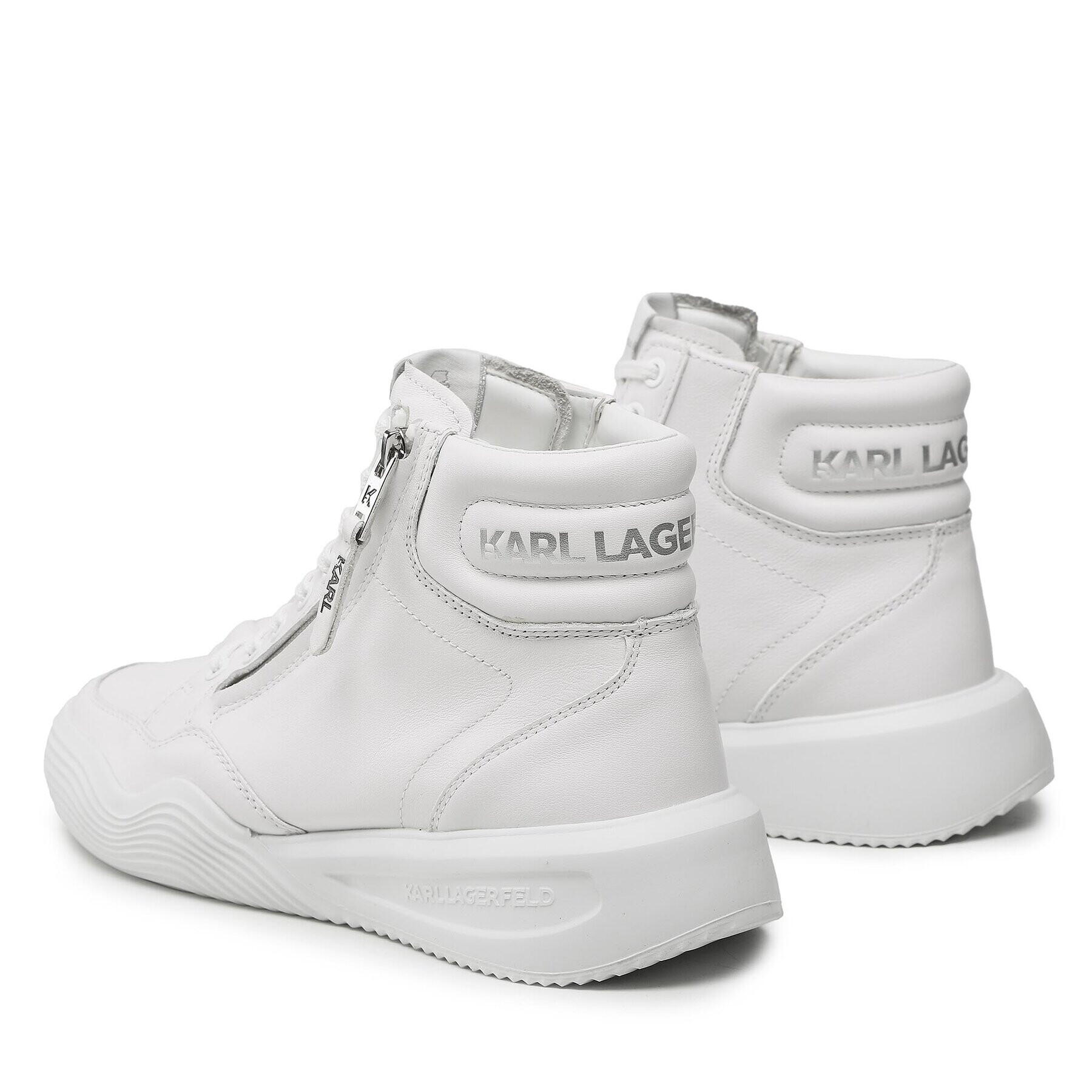 KARL LAGERFELD Сникърси KL52855 Бял - Pepit.bg