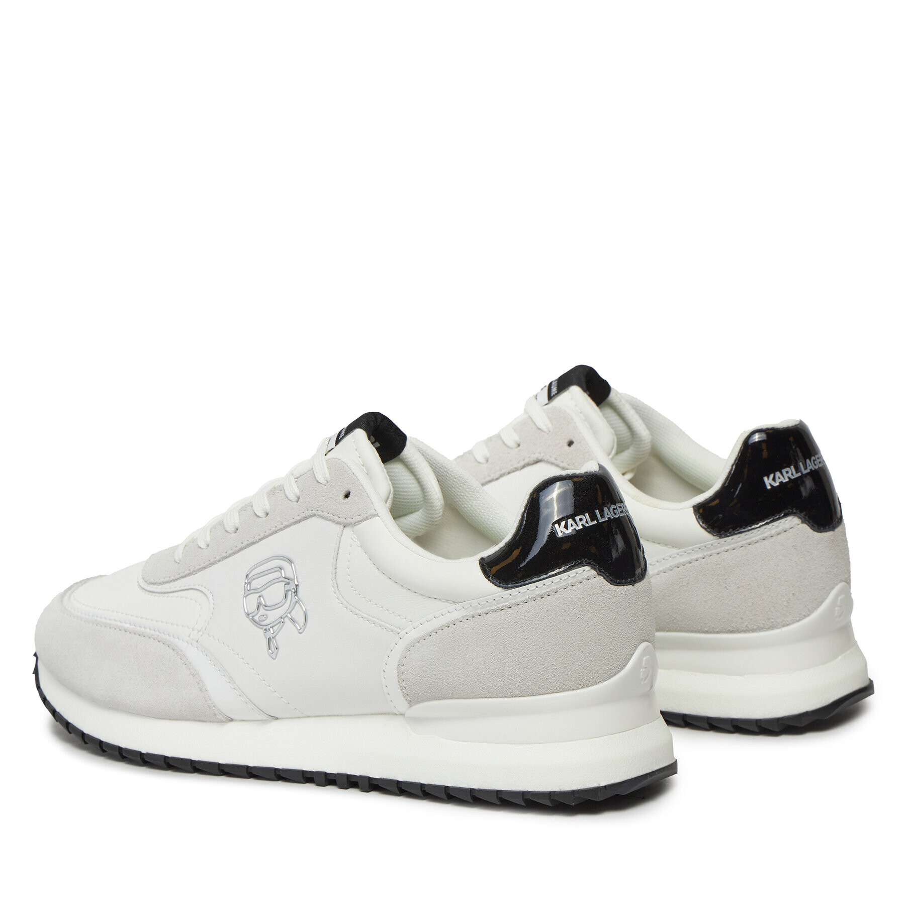 KARL LAGERFELD Сникърси KL52931N Бял - Pepit.bg