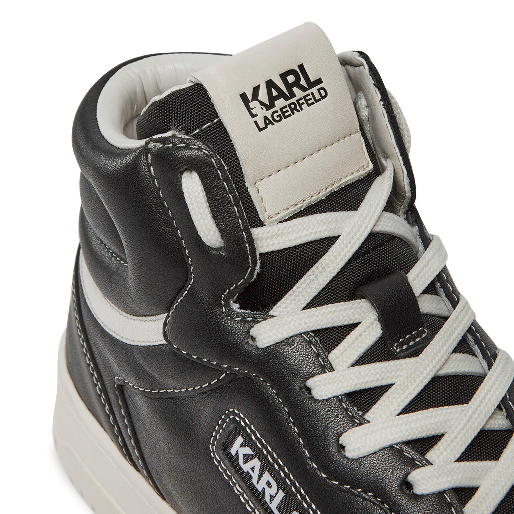 KARL LAGERFELD Сникърси KL53043 Черен - Pepit.bg