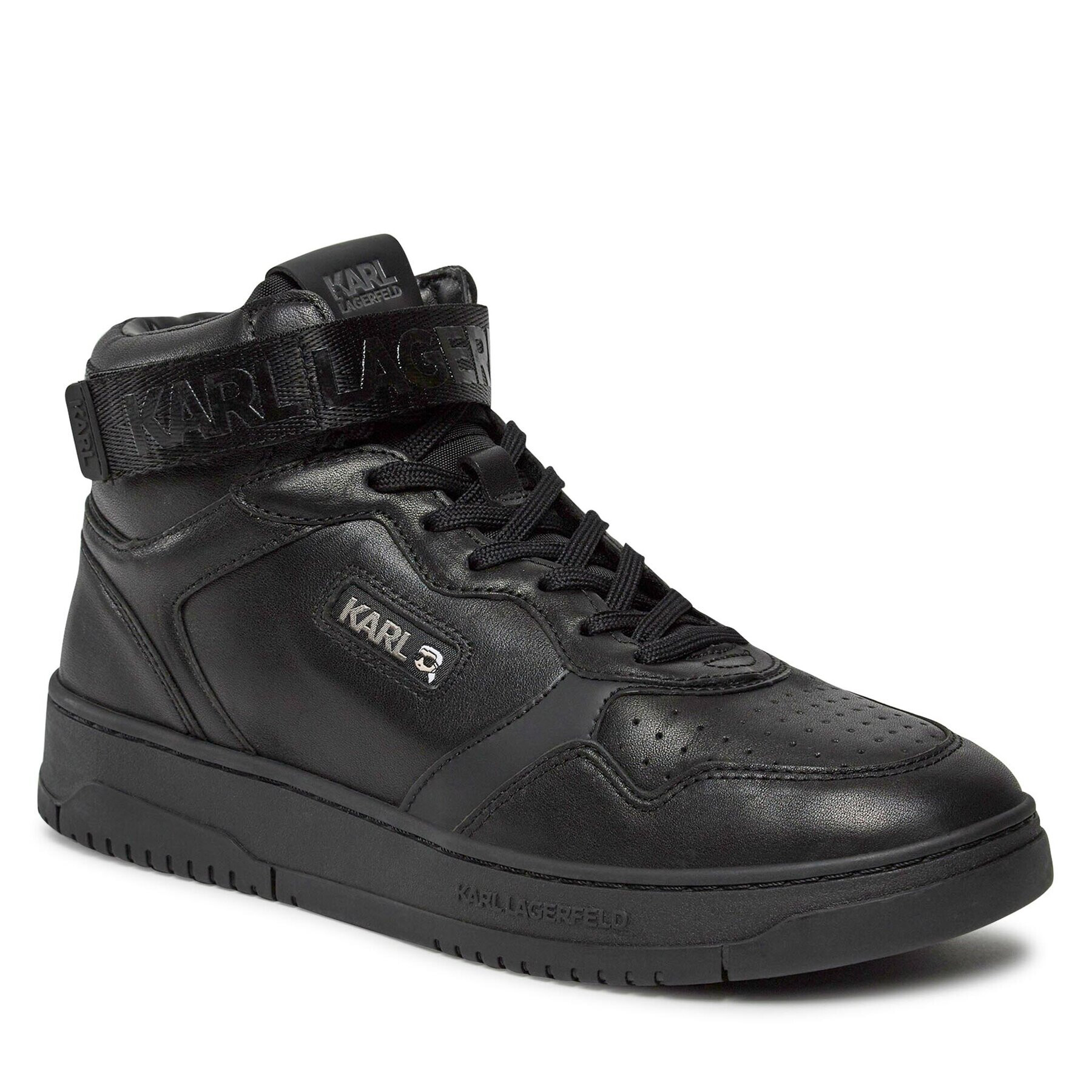 KARL LAGERFELD Сникърси KL53046 Черен - Pepit.bg